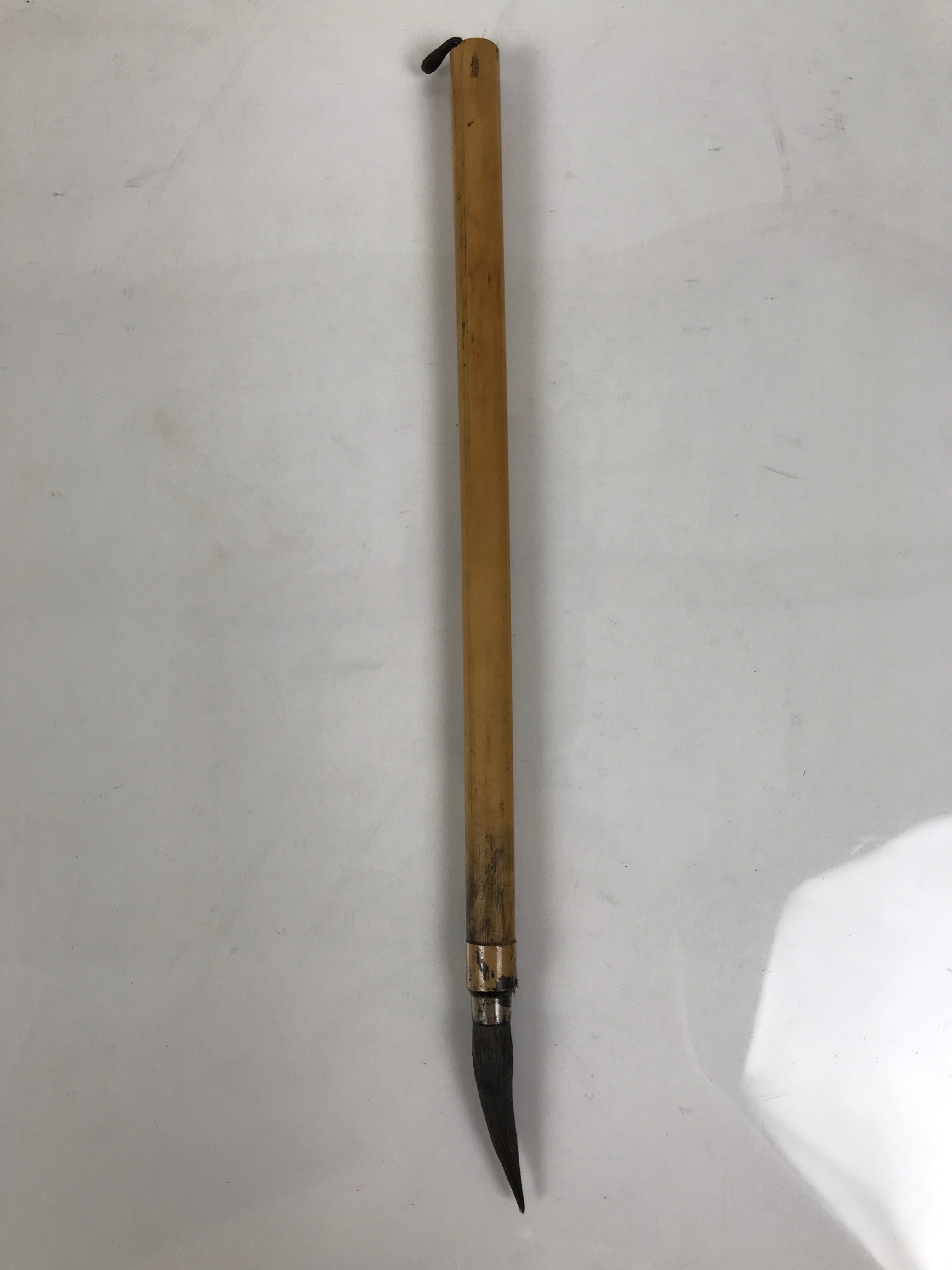Japanese Calligraphy Brush Vtg Bamboo Fude Calligraphy Tool Shodo Shuji C20-AD - Calligraphy Tool-chidorivintage.com