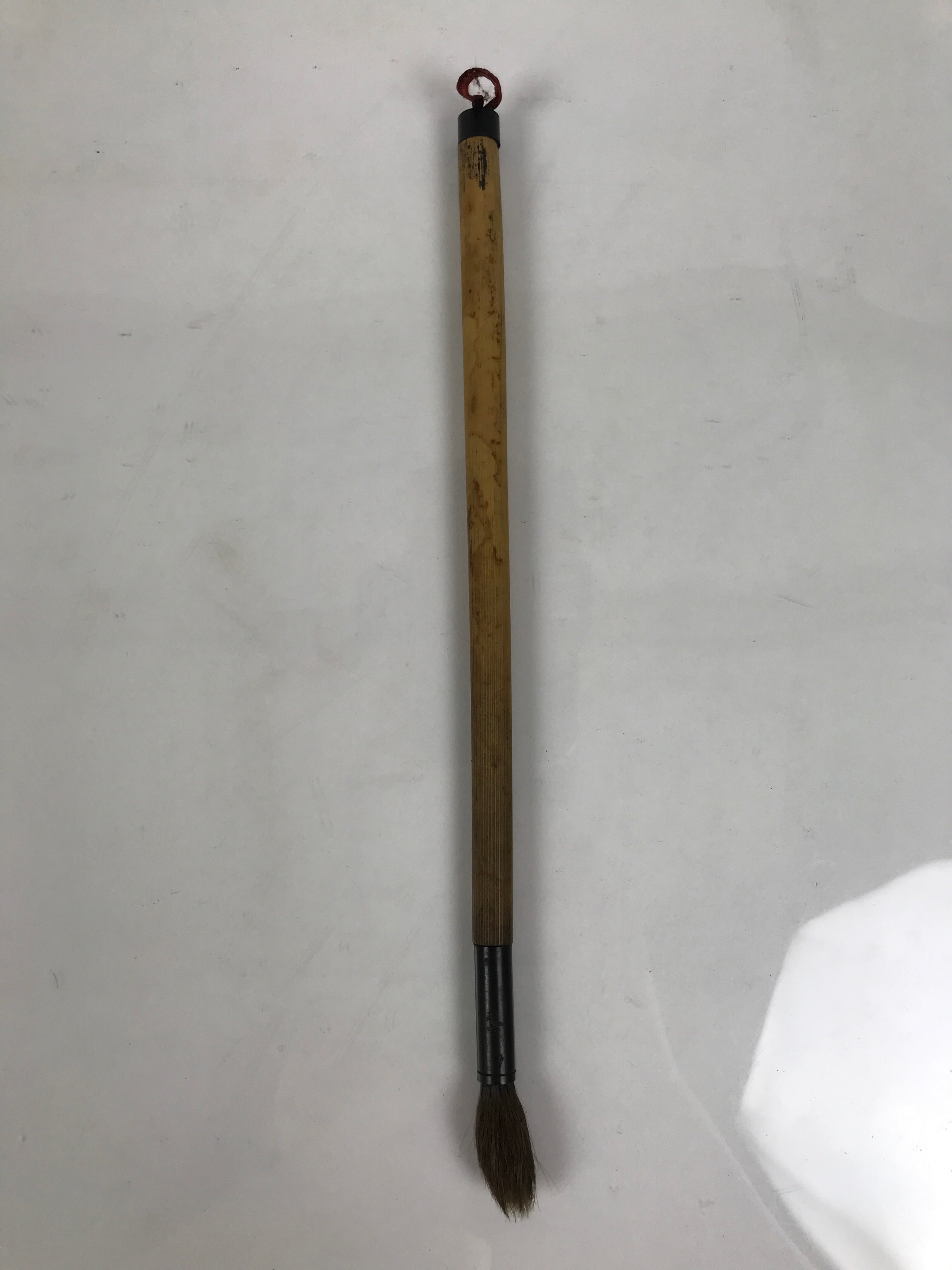 Japanese Calligraphy Brush Vtg Bamboo Fude Calligraphy Tool Shodo Shuji C21-AD - Calligraphy Tool-chidorivintage.com
