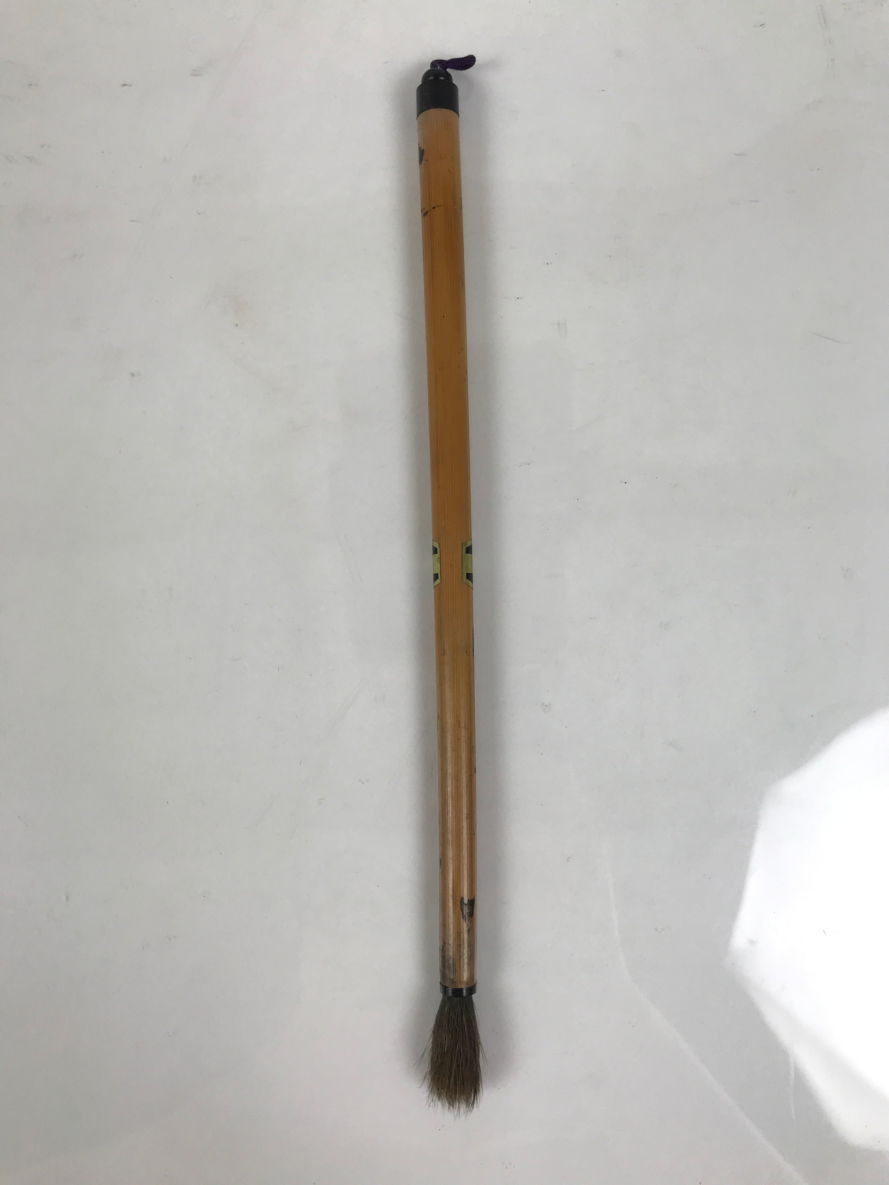 Japanese Calligraphy Brush Vtg Bamboo Fude Calligraphy Tool Shodo Shuji C23-AD - Calligraphy Tool-chidorivintage.com