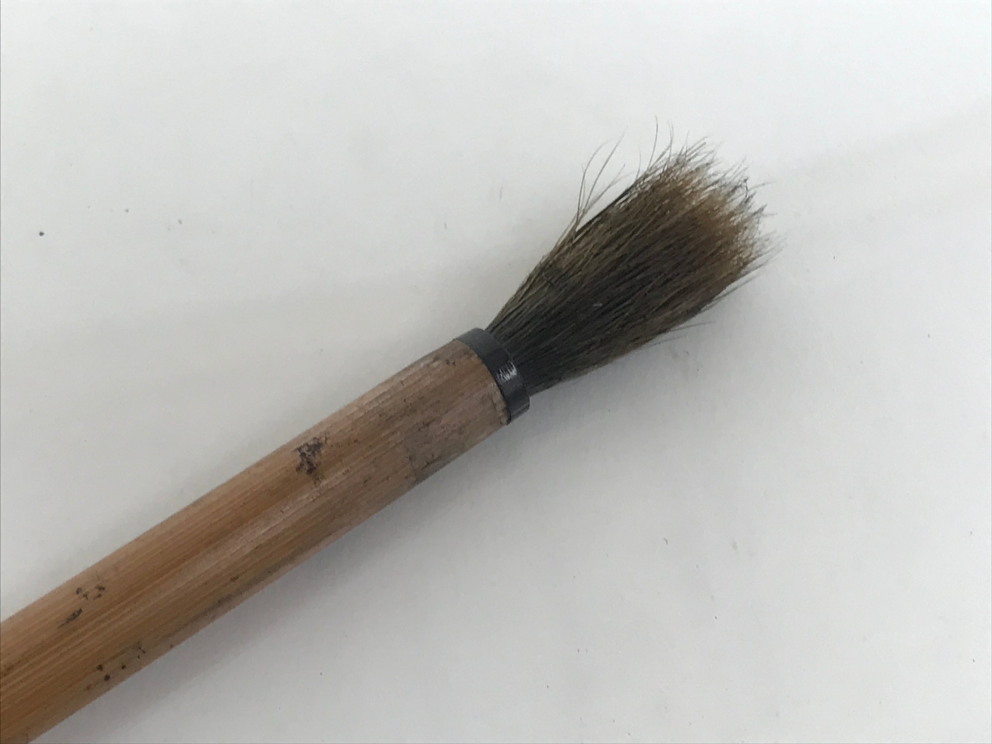 Japanese Calligraphy Brush Vtg Bamboo Fude Calligraphy Tool Shodo Shuji C23-AD - Calligraphy Tool-chidorivintage.com
