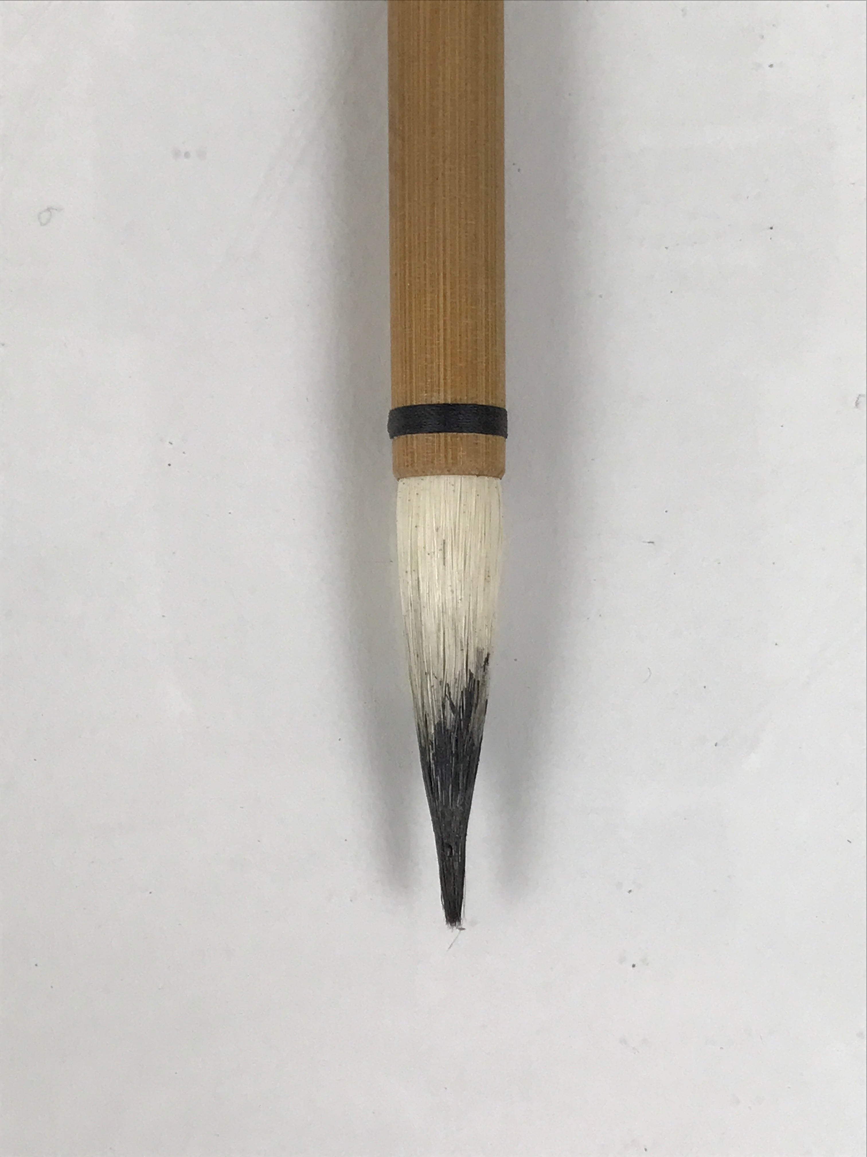 Japanese Calligraphy Brush Vtg Bamboo Fude Calligraphy Tool Shodo Shuji C26-AD - Calligraphy Tool-chidorivintage.com