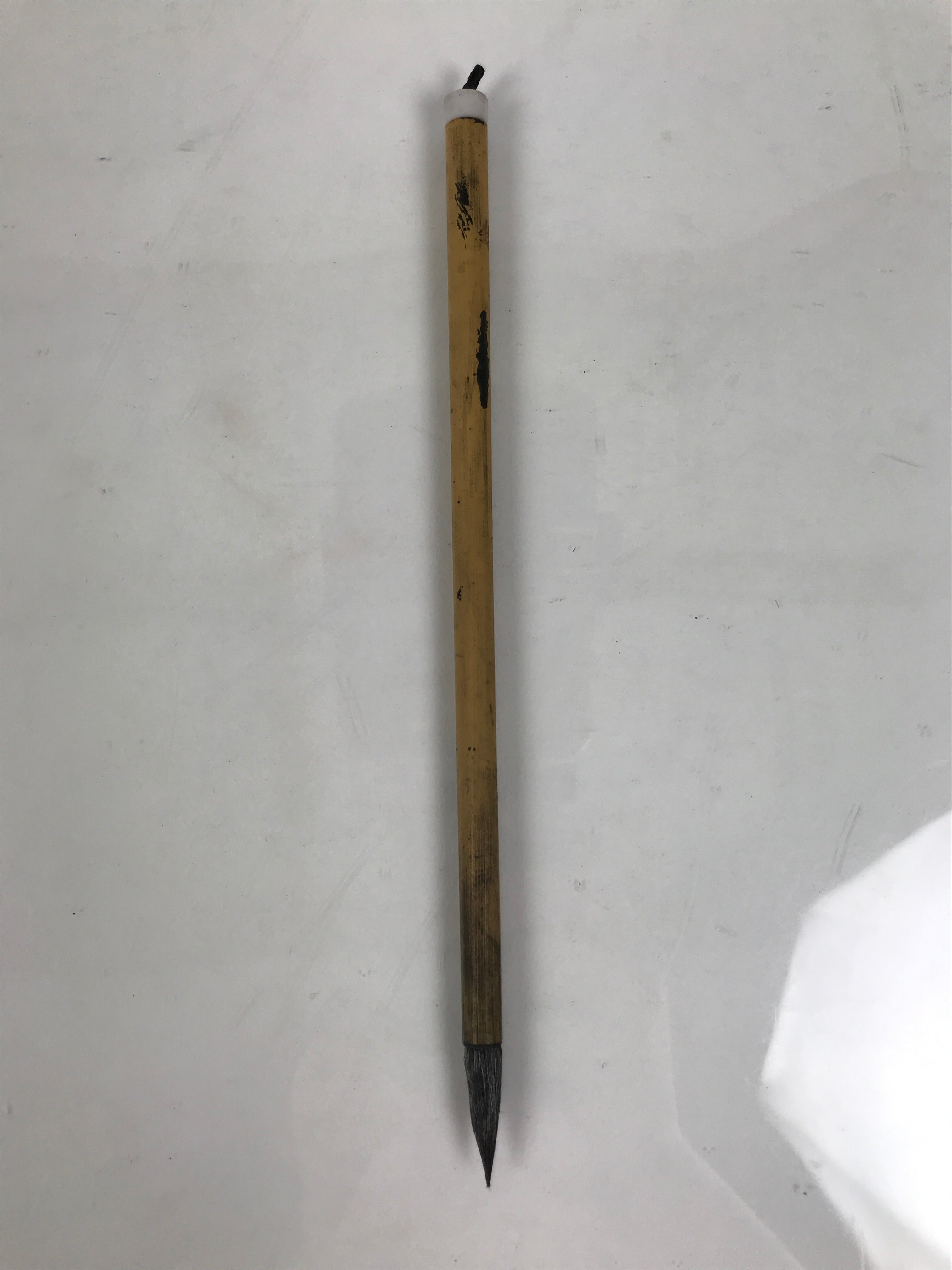 Japanese Calligraphy Brush Vtg Bamboo Fude Calligraphy Tool Shodo Shuji C27-AD - Calligraphy Tool-chidorivintage.com