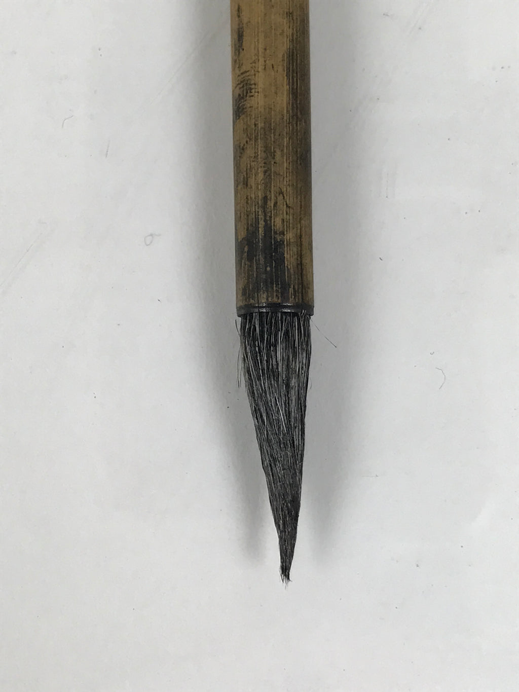 Japanese Calligraphy Brush Vtg Bamboo Fude Calligraphy Tool Shodo Shuji C27-AD - Calligraphy Tool-chidorivintage.com