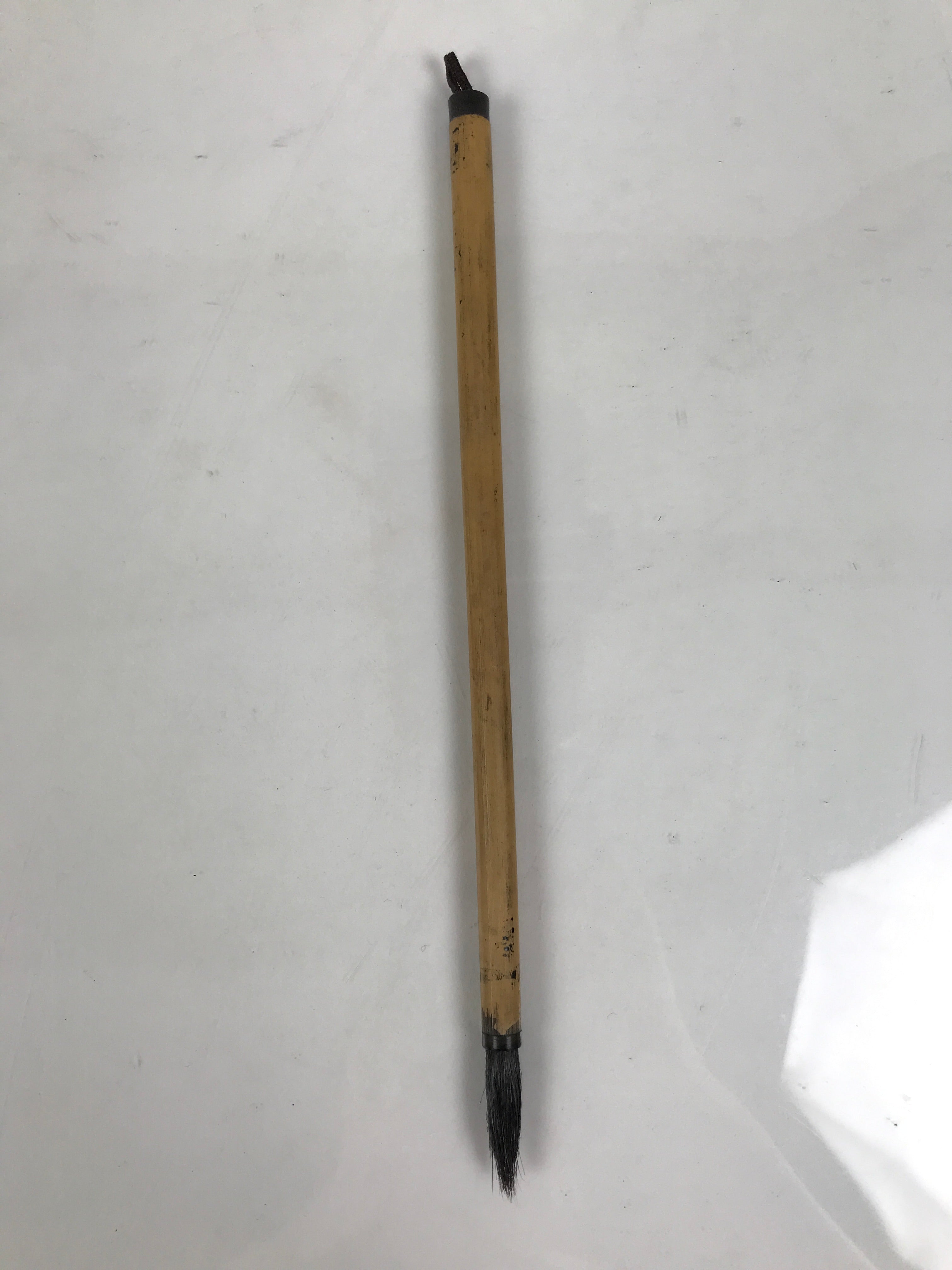Japanese Calligraphy Brush Vtg Bamboo Fude Calligraphy Tool Shodo Shuji C28-AD - Calligraphy Tool-chidorivintage.com