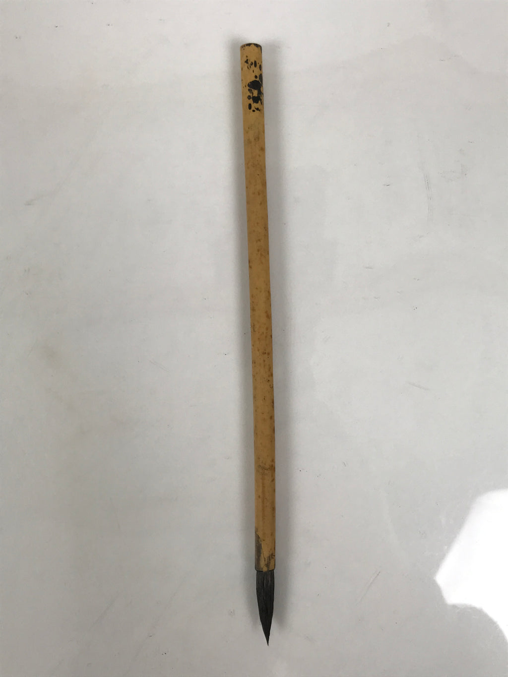 Japanese Calligraphy Brush Vtg Bamboo Fude Calligraphy Tool Shodo Shuji C29-AD - Calligraphy Tool-chidorivintage.com