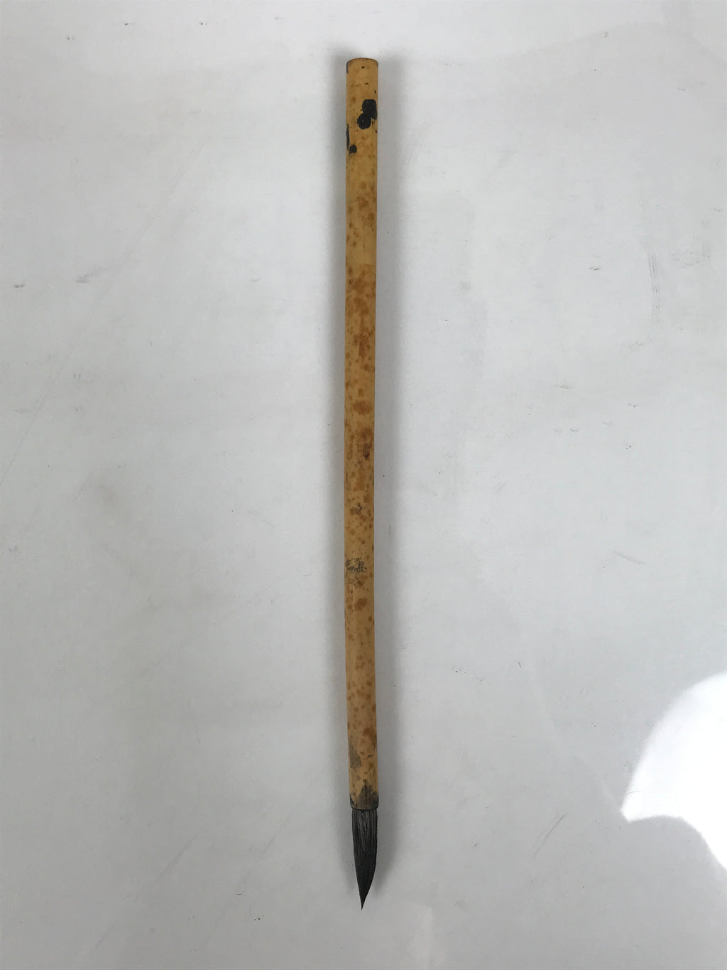 Japanese Calligraphy Brush Vtg Bamboo Fude Calligraphy Tool Shodo Shuji C29-AD - Calligraphy Tool-chidorivintage.com