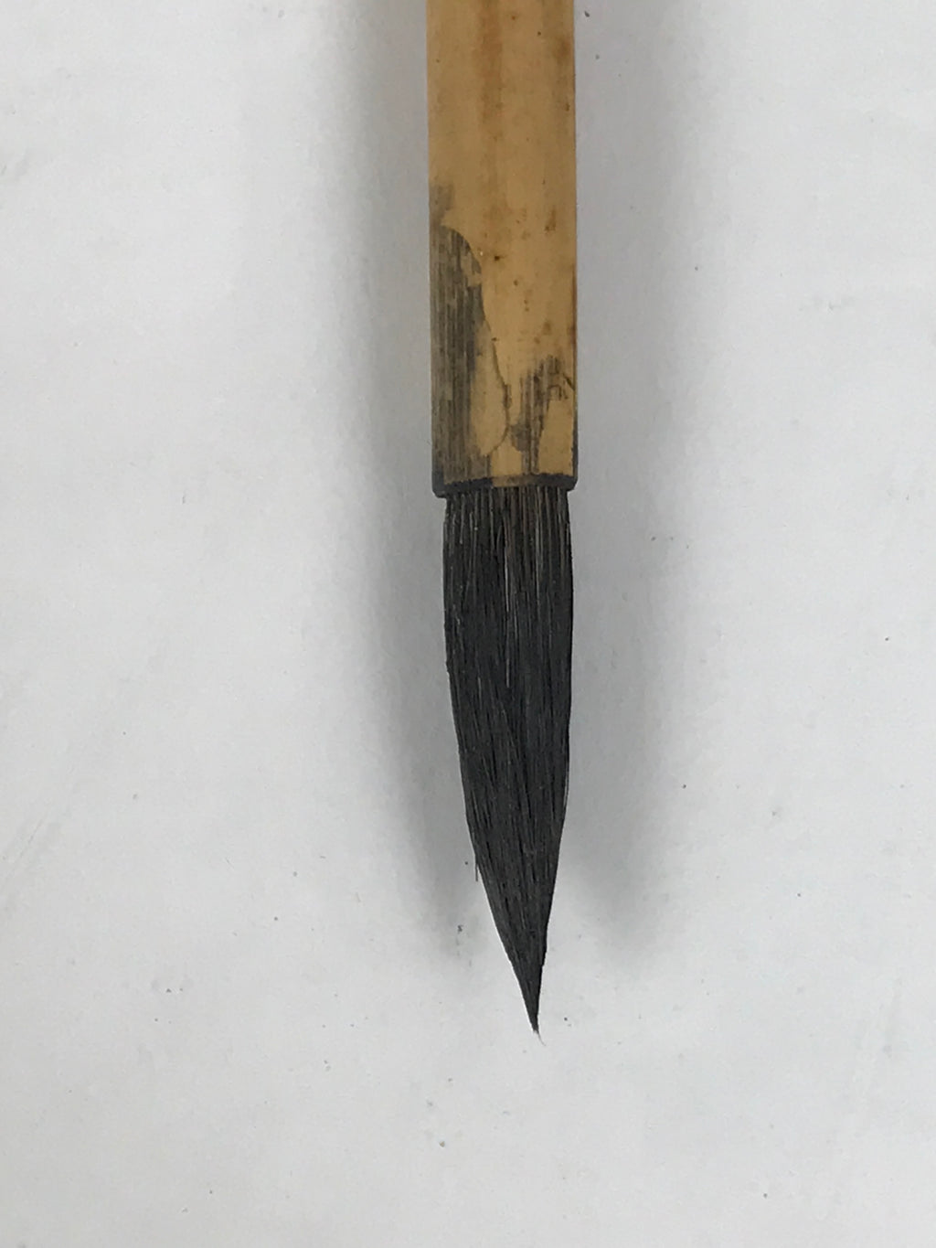 Japanese Calligraphy Brush Vtg Bamboo Fude Calligraphy Tool Shodo Shuji C29-AD - Calligraphy Tool-chidorivintage.com