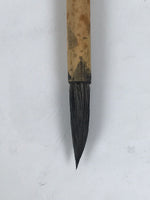 Japanese Calligraphy Brush Vtg Bamboo Fude Calligraphy Tool Shodo Shuji C29-AD - Calligraphy Tool-chidorivintage.com