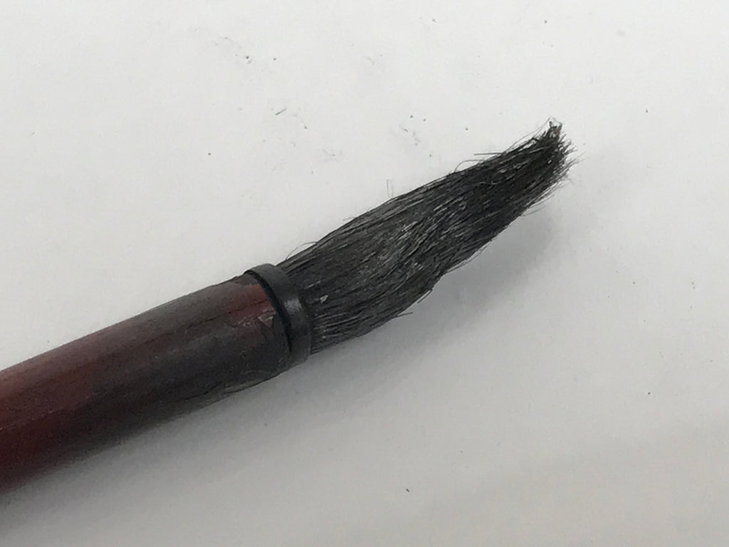 Japanese Calligraphy Brush Vtg Bamboo Fude Calligraphy Tool Shodo Shuji C31-AD - Calligraphy Tool-chidorivintage.com