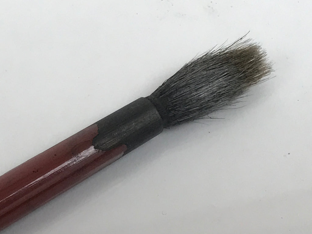 Japanese Calligraphy Brush Vtg Bamboo Fude Calligraphy Tool Shodo Shuji C32-AD - Calligraphy Tool-chidorivintage.com