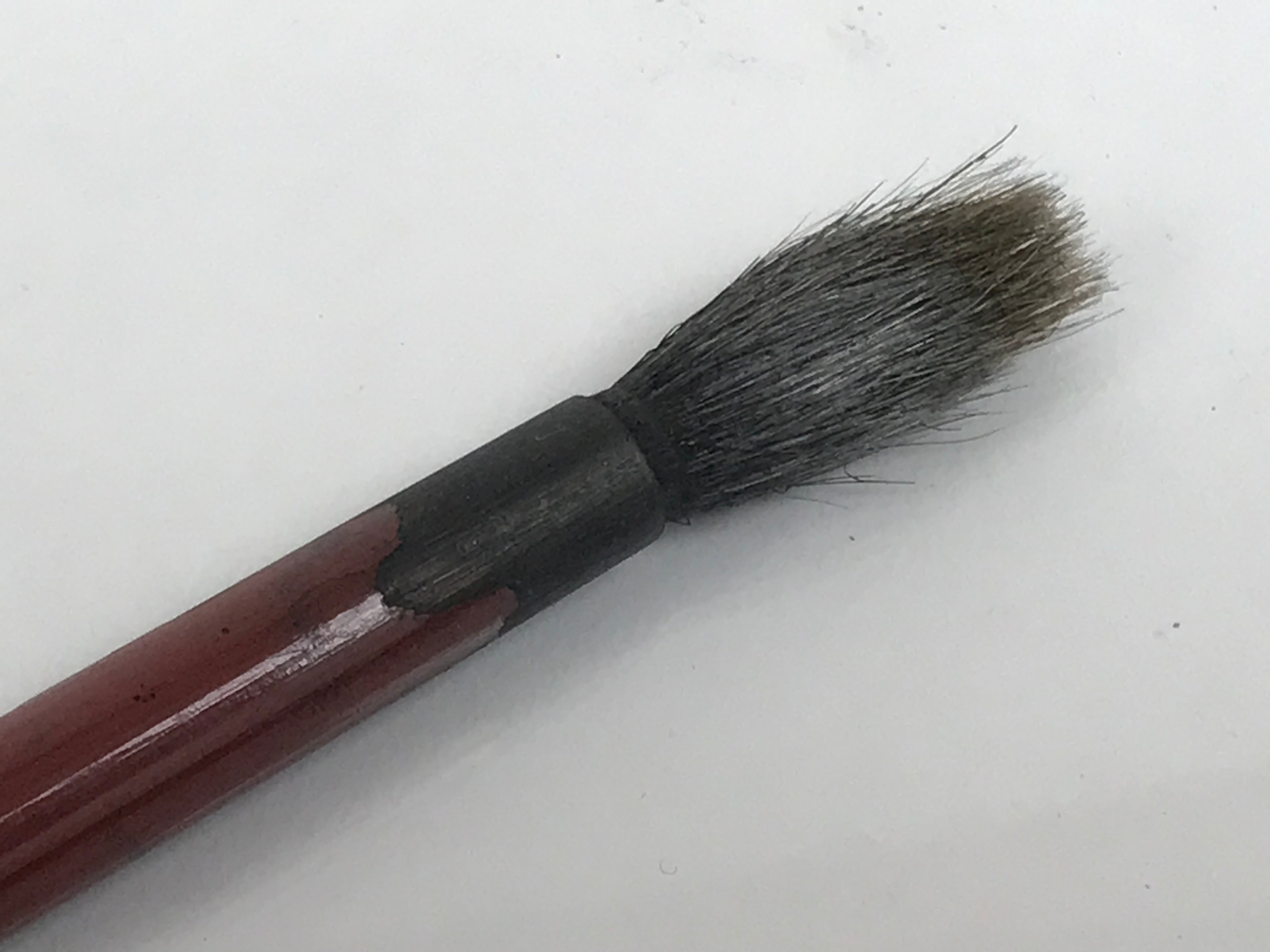 Japanese Calligraphy Brush Vtg Bamboo Fude Calligraphy Tool Shodo Shuji C32-AD - Calligraphy Tool-chidorivintage.com