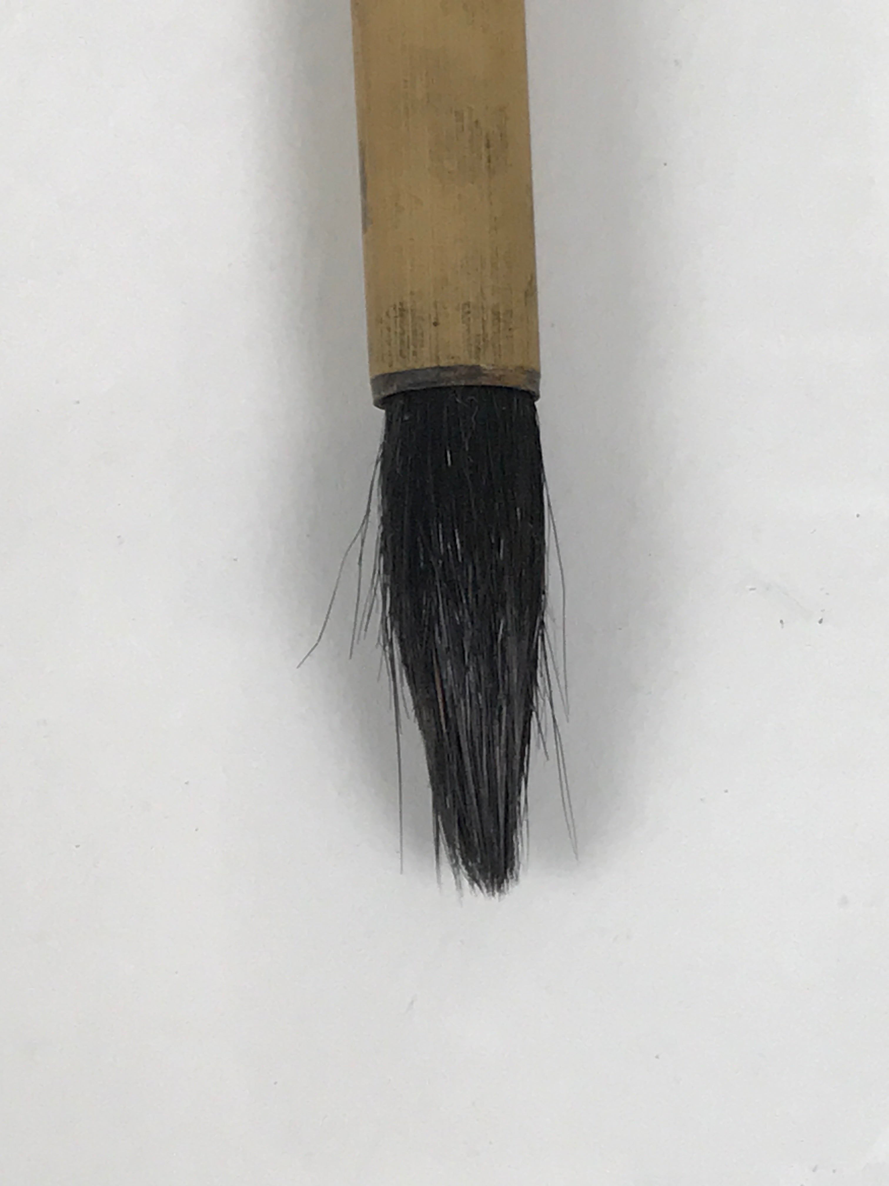 Japanese Calligraphy Brush Vtg Bamboo Fude Calligraphy Tool Shodo Shuji C33-AD - Calligraphy Tool-chidorivintage.com