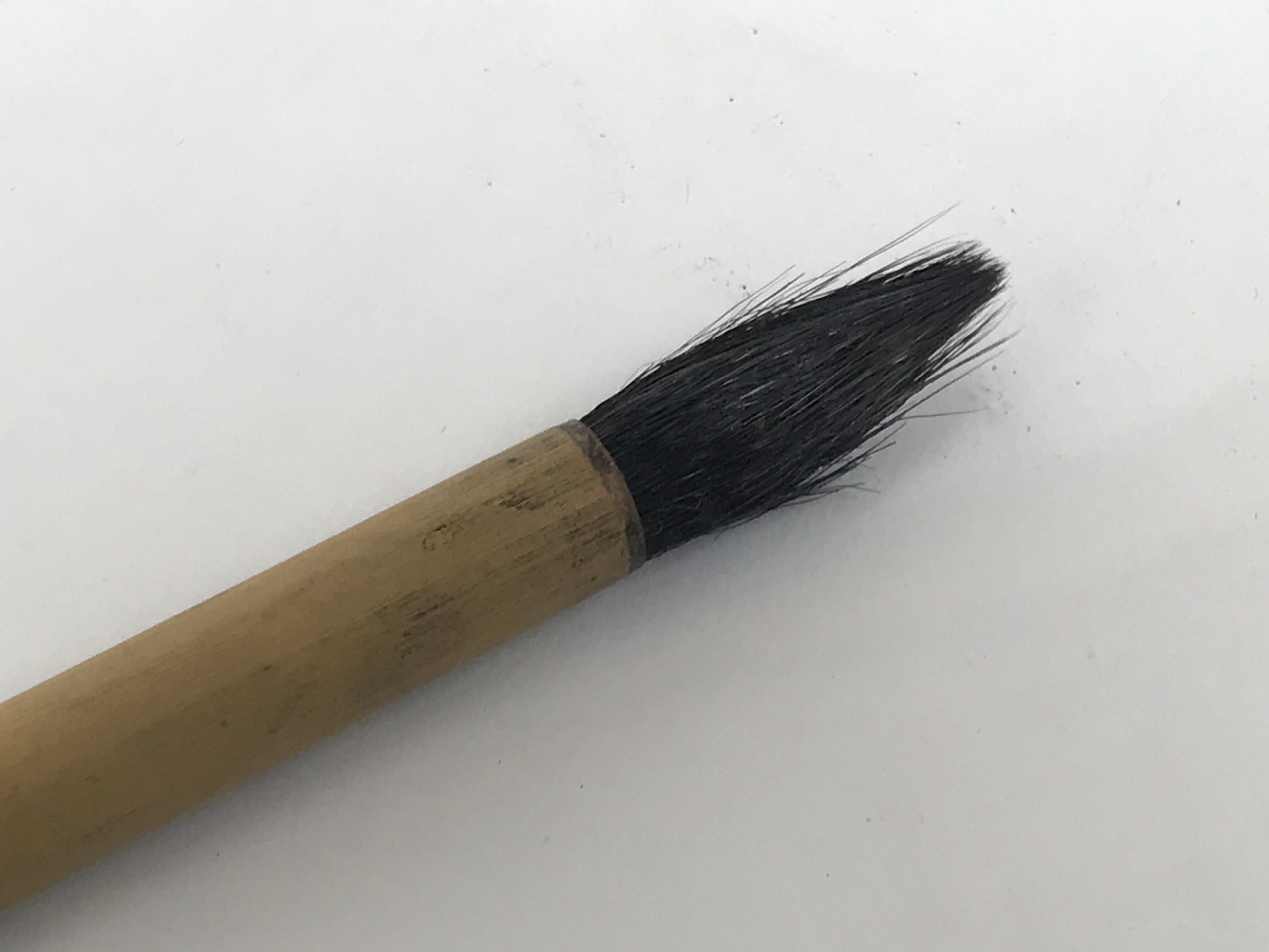 Japanese Calligraphy Brush Vtg Bamboo Fude Calligraphy Tool Shodo Shuji C33-AD - Calligraphy Tool-chidorivintage.com