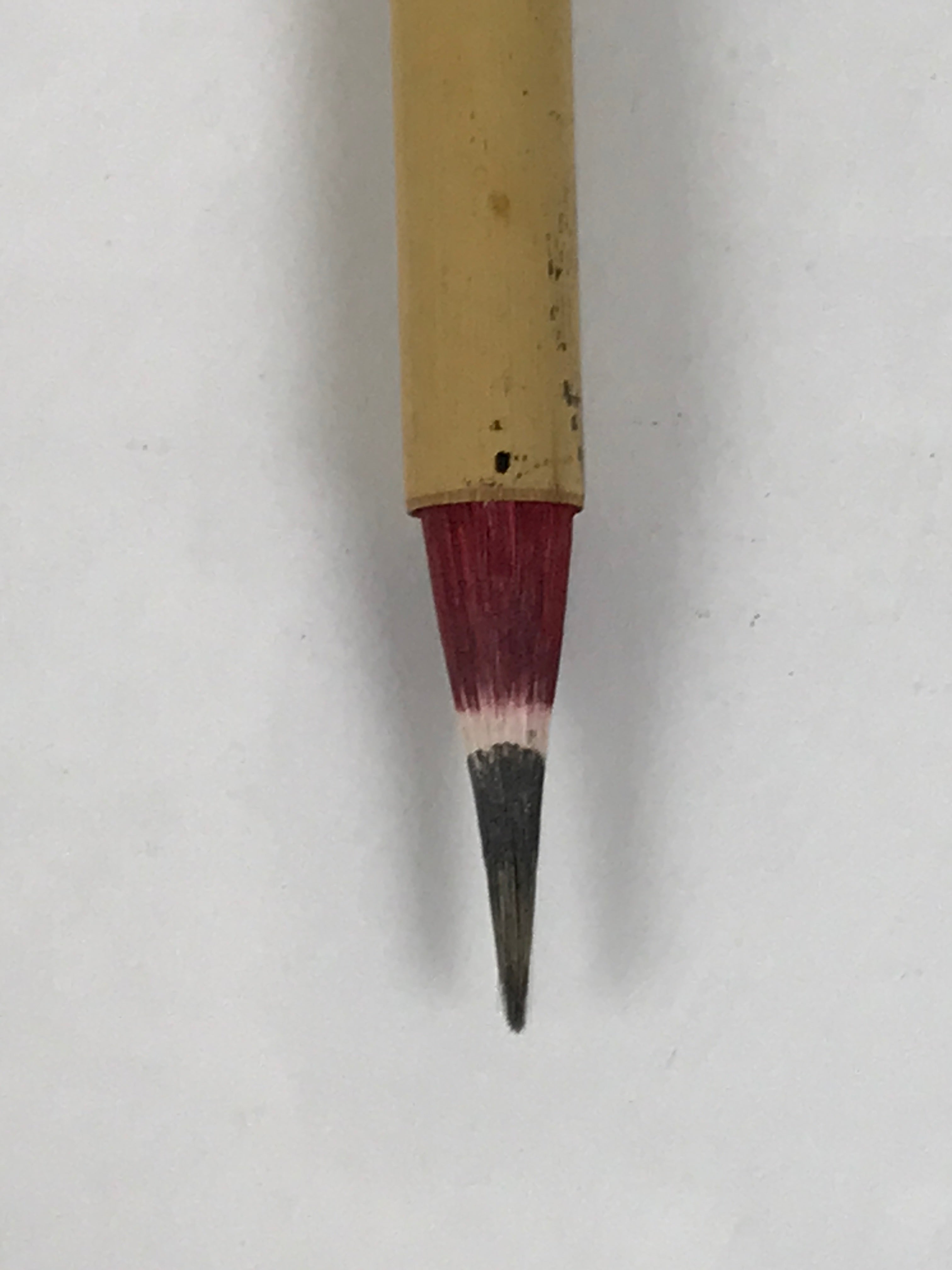 Chinese Calligraphy Brush Vtg Bamboo Fude Calligraphy Tool Shodo Shuji C34-AD - Calligraphy Tool-chidorivintage.com