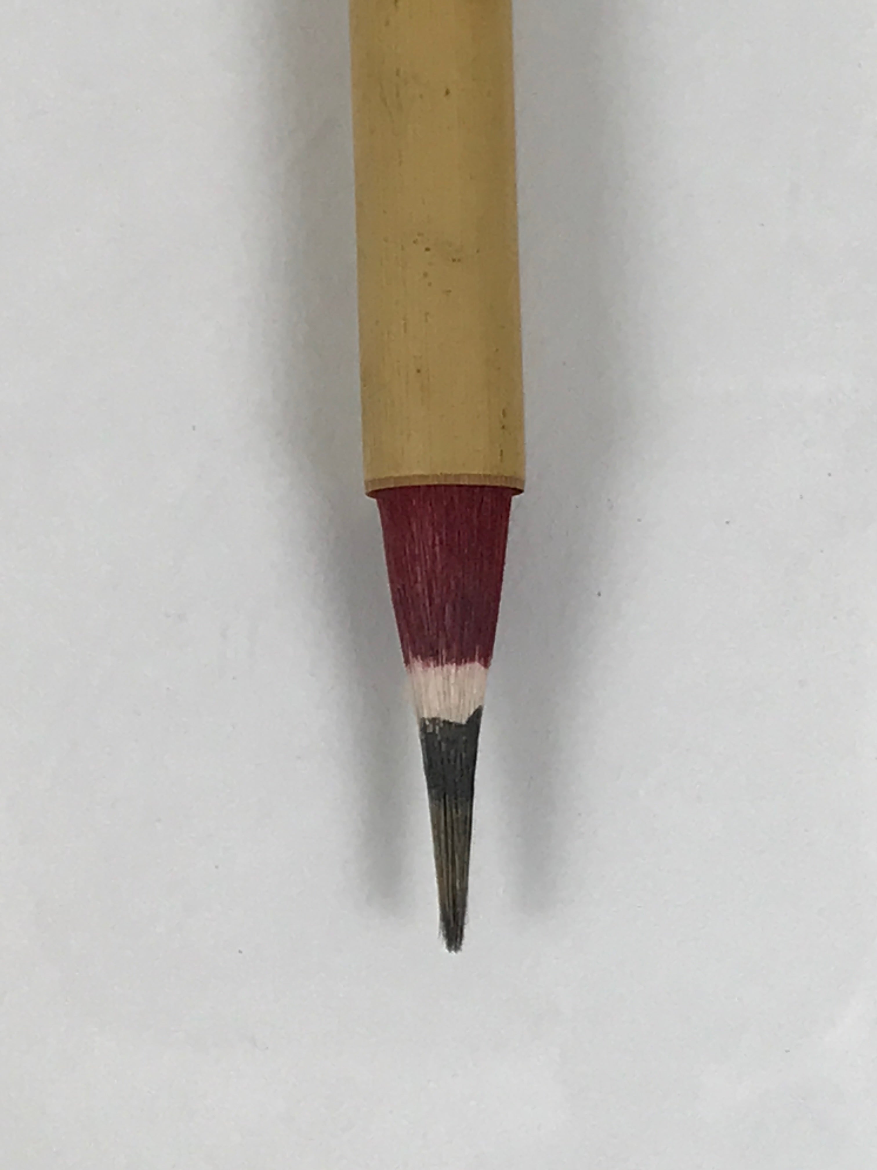 Chinese Calligraphy Brush Vtg Bamboo Fude Calligraphy Tool Shodo Shuji C34-AD - Calligraphy Tool-chidorivintage.com
