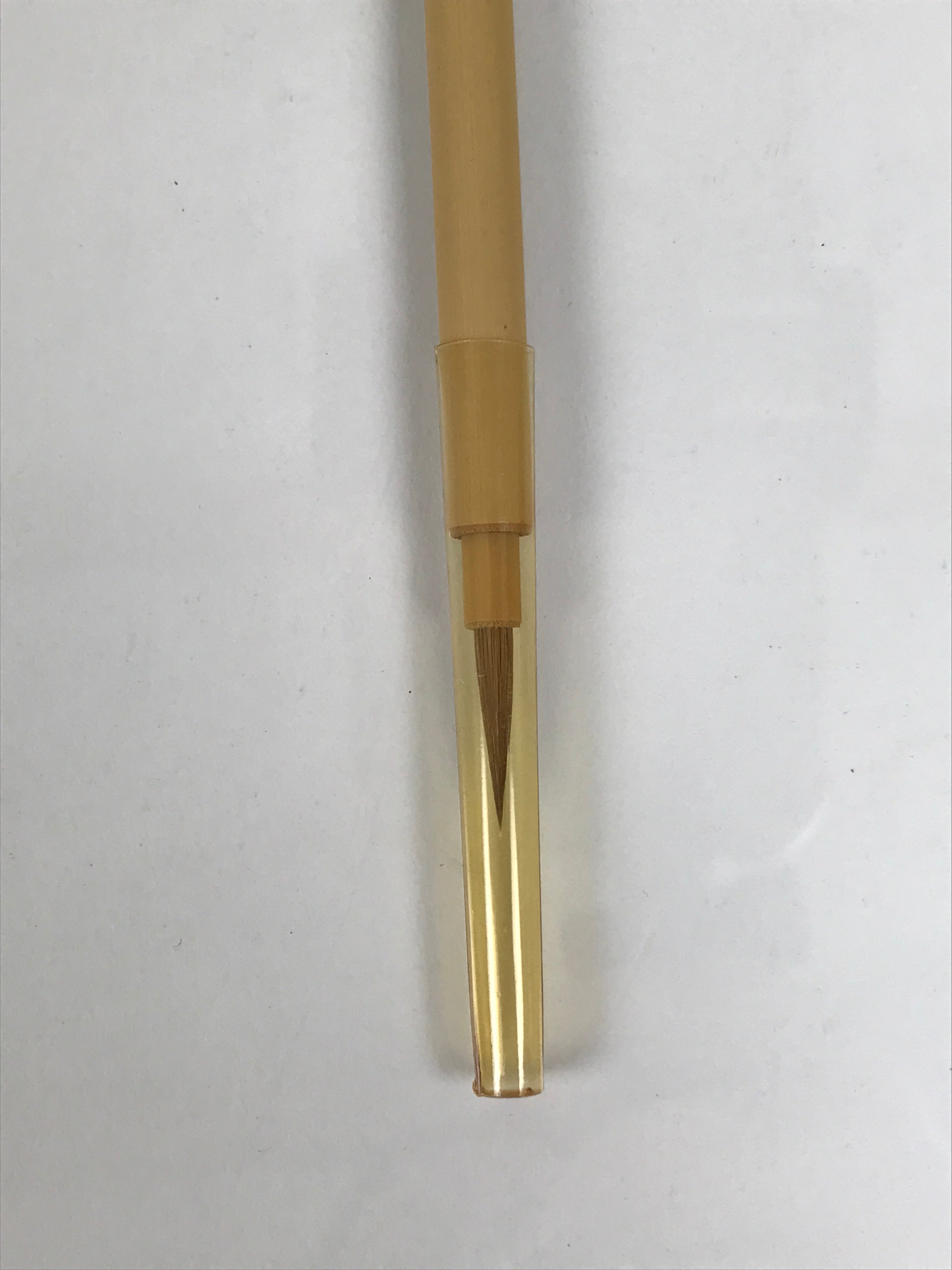 Japanese Calligraphy Brush Vtg Bamboo Fude Calligraphy Tool Shodo Shuji C36-AD - Calligraphy Tool-chidorivintage.com