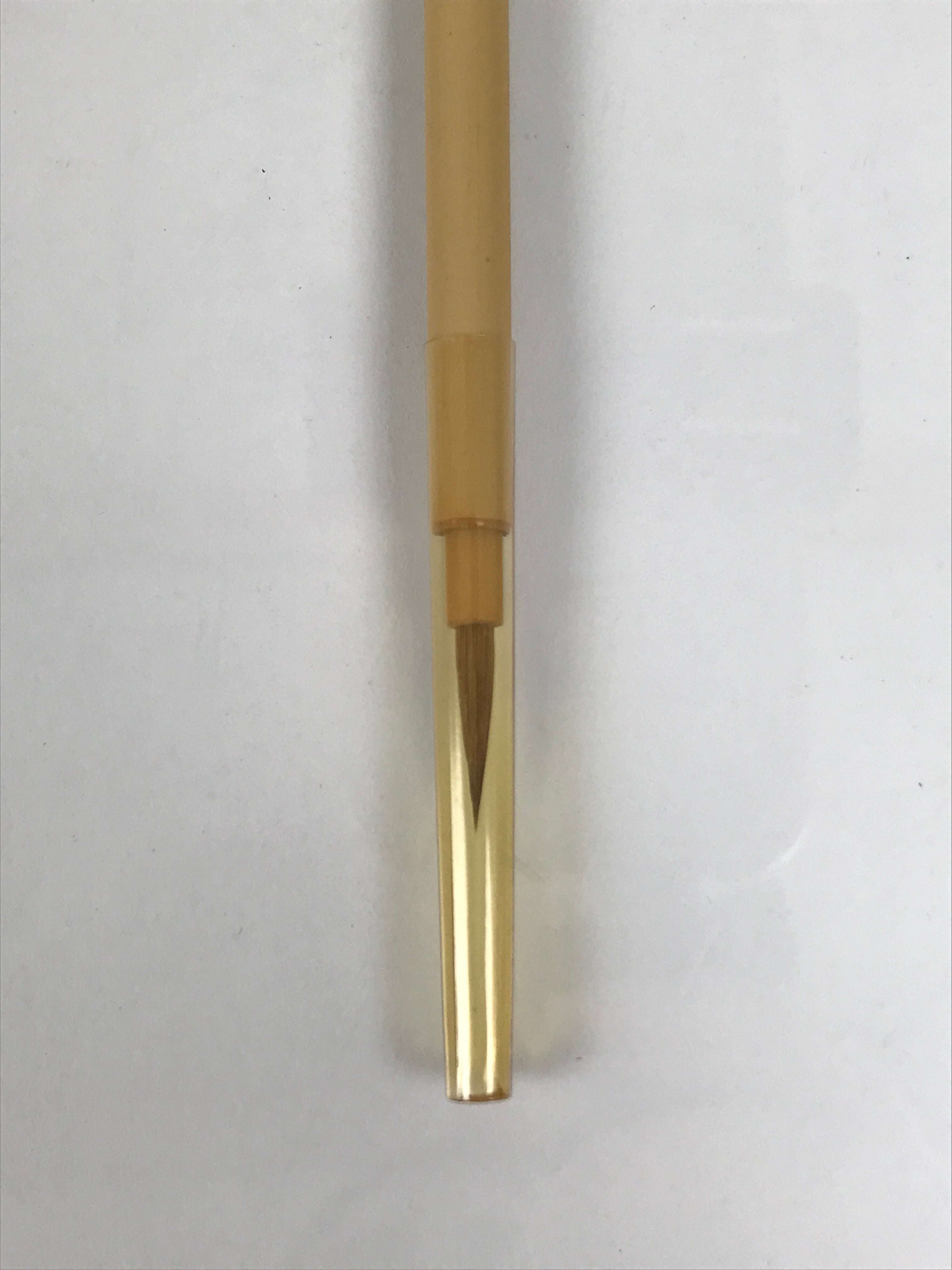 Japanese Calligraphy Brush Vtg Bamboo Fude Calligraphy Tool Shodo Shuji C36-AD - Calligraphy Tool-chidorivintage.com