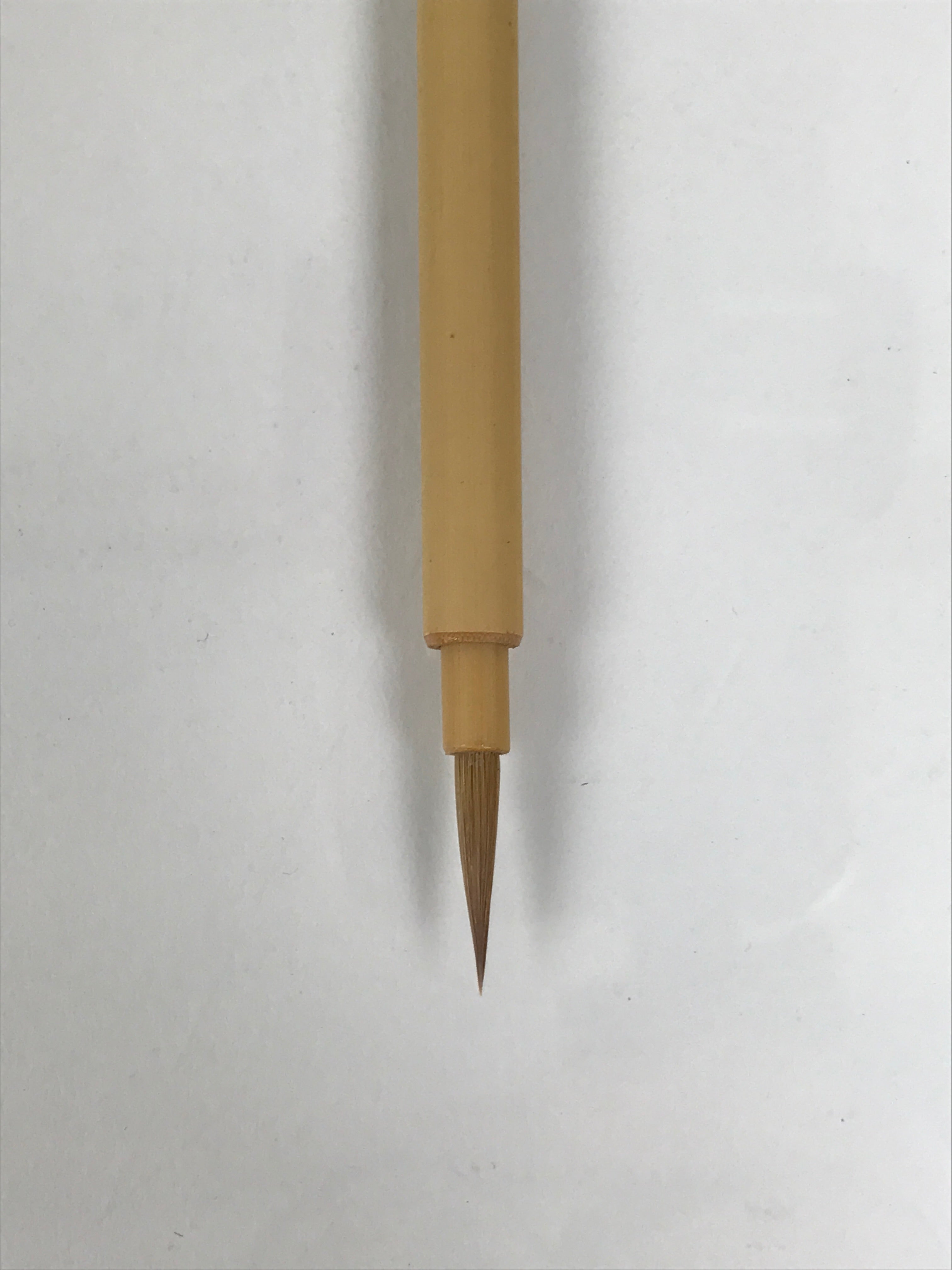 Japanese Calligraphy Brush Vtg Bamboo Fude Calligraphy Tool Shodo Shuji C36-AD - Calligraphy Tool-chidorivintage.com