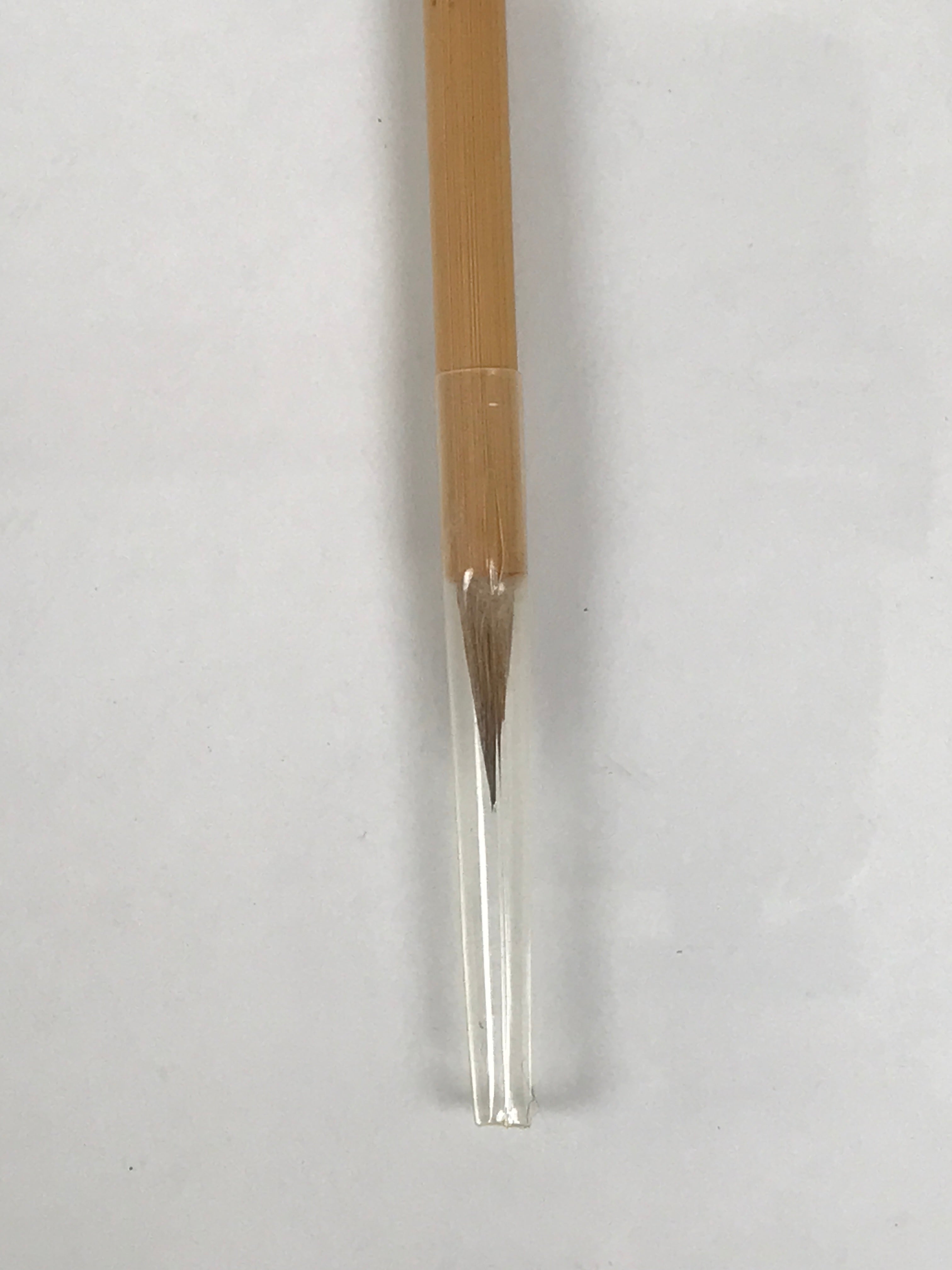 Japanese Calligraphy Brush Vtg Bamboo Fude Calligraphy Tool Shodo Shuji C37-AD - Calligraphy Tool-chidorivintage.com