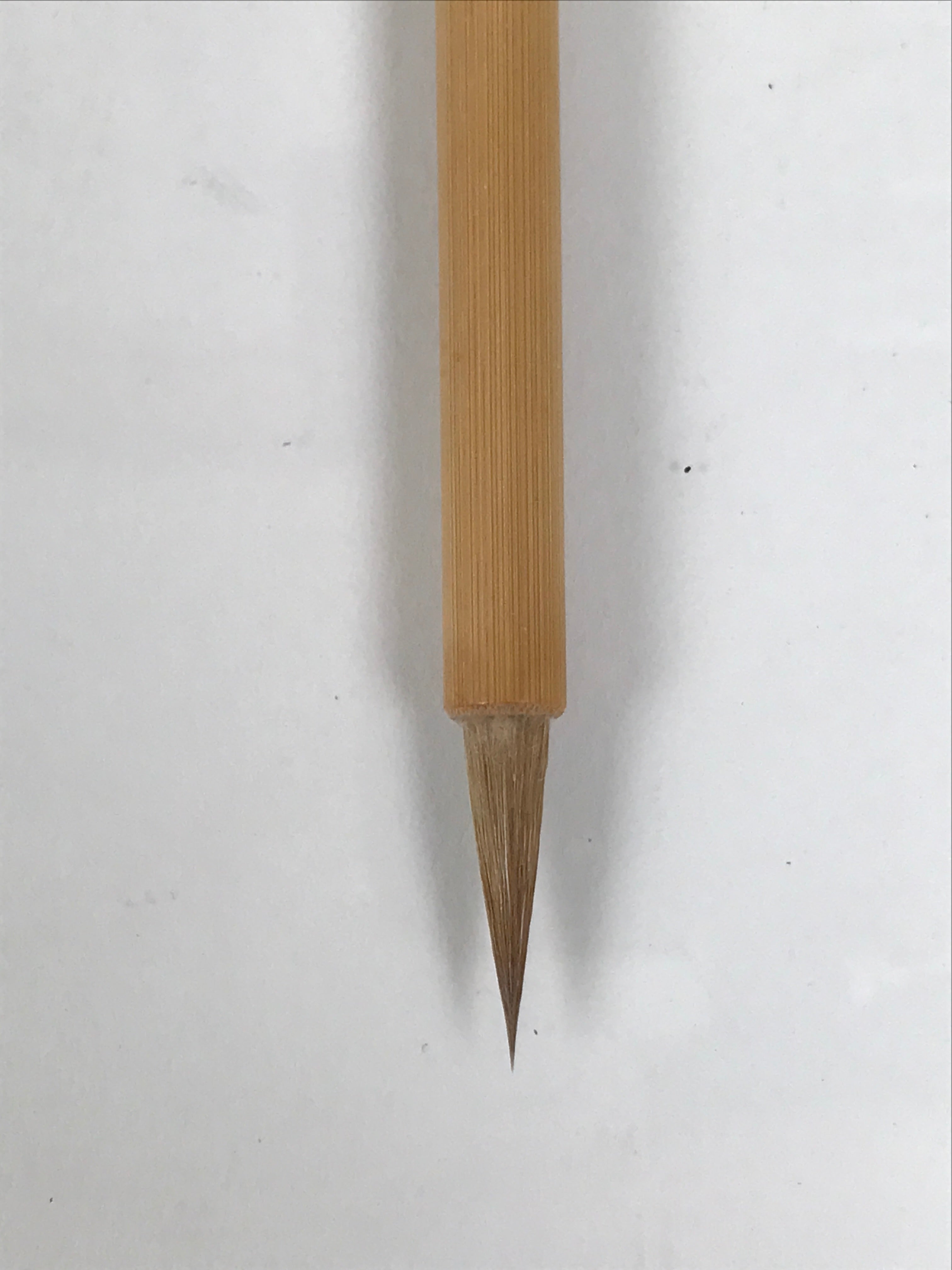 Japanese Calligraphy Brush Vtg Bamboo Fude Calligraphy Tool Shodo Shuji C37-AD - Calligraphy Tool-chidorivintage.com