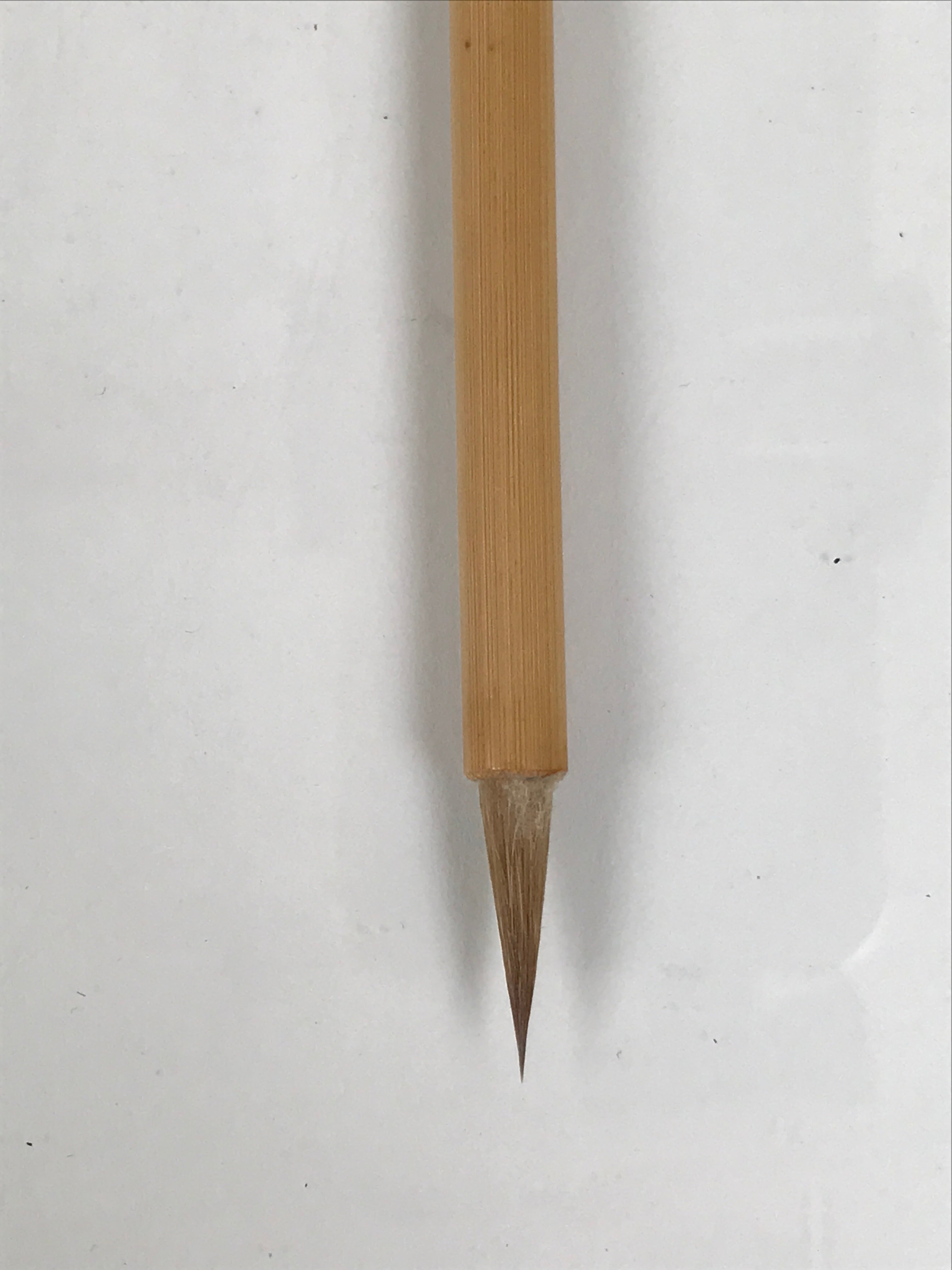 Japanese Calligraphy Brush Vtg Bamboo Fude Calligraphy Tool Shodo Shuji C37-AD - Calligraphy Tool-chidorivintage.com