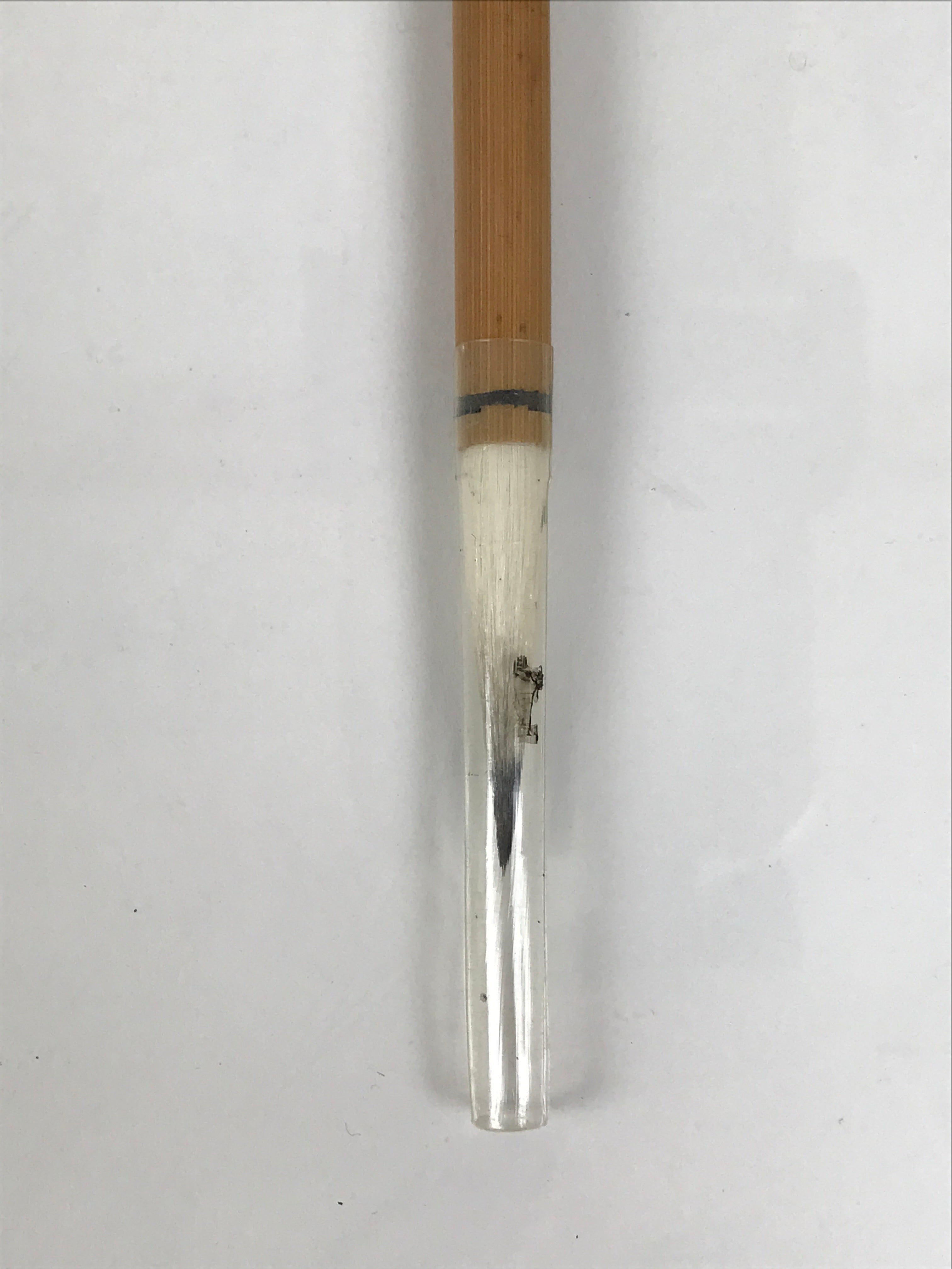 Japanese Calligraphy Brush Vtg Bamboo Fude Calligraphy Tool Shodo Shuji C40-AD - Calligraphy Tool-chidorivintage.com