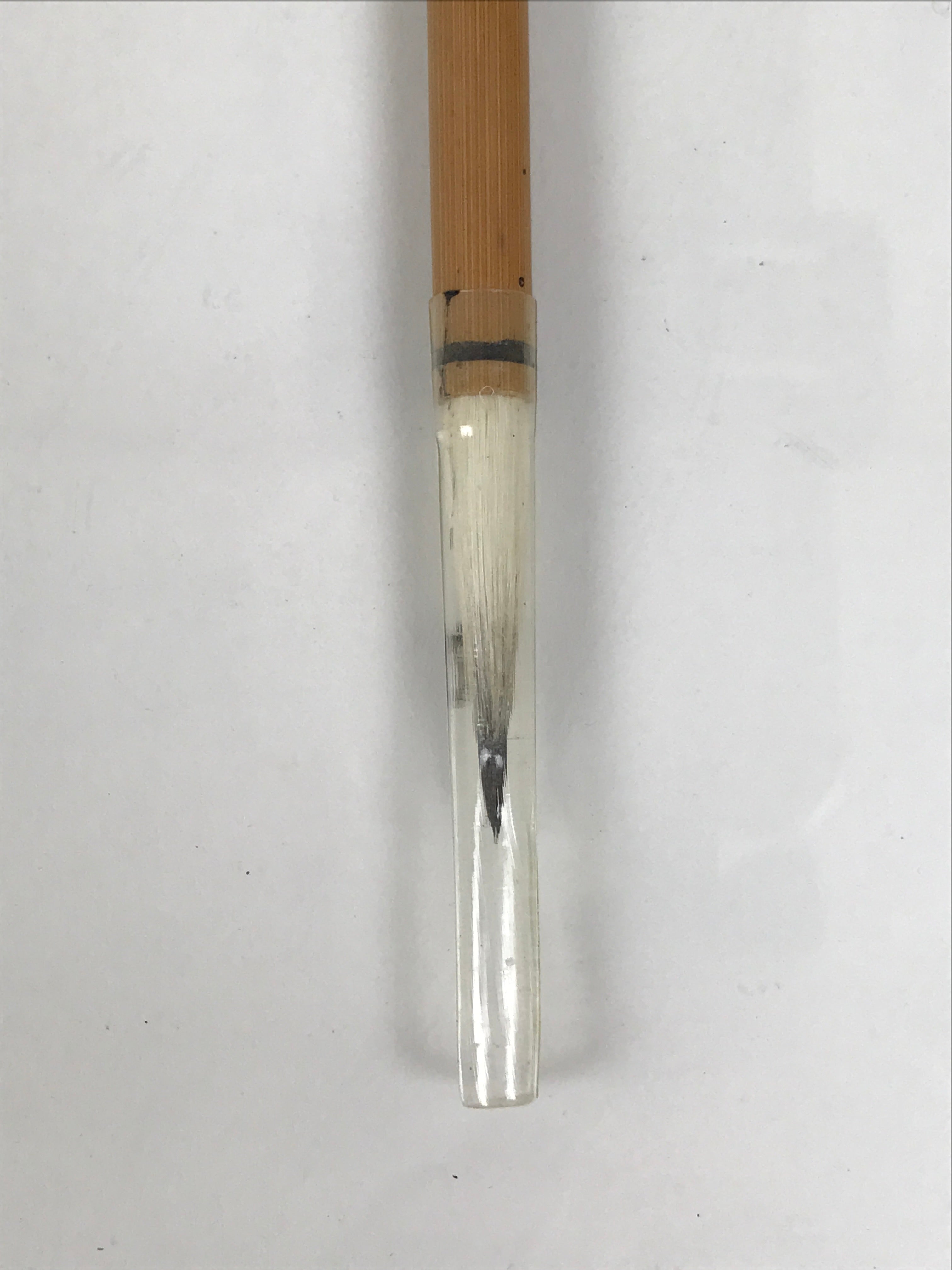 Japanese Calligraphy Brush Vtg Bamboo Fude Calligraphy Tool Shodo Shuji C40-AD - Calligraphy Tool-chidorivintage.com