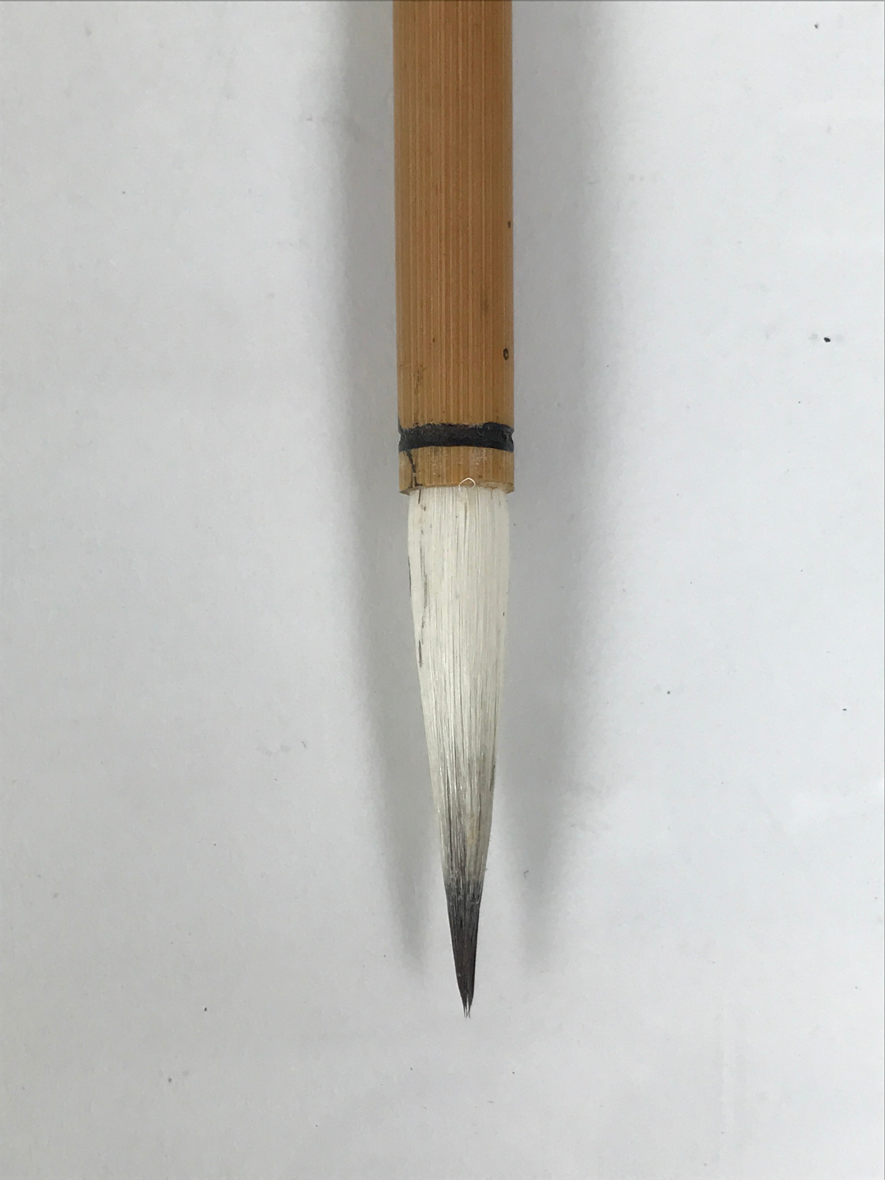 Japanese Calligraphy Brush Vtg Bamboo Fude Calligraphy Tool Shodo Shuji C40-AD - Calligraphy Tool-chidorivintage.com