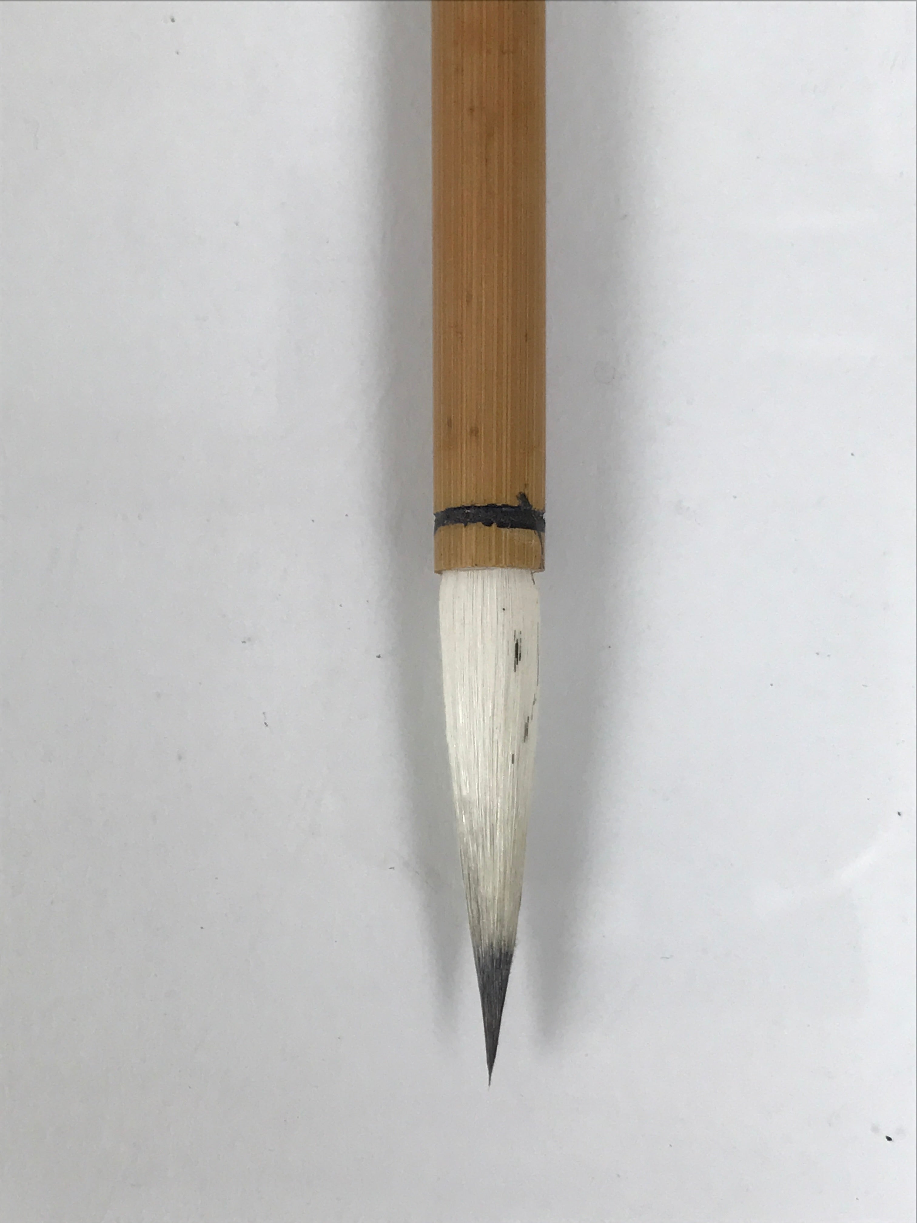 Japanese Calligraphy Brush Vtg Bamboo Fude Calligraphy Tool Shodo Shuji C40-AD - Calligraphy Tool-chidorivintage.com