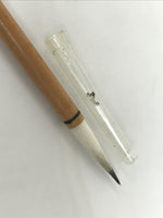 Japanese Calligraphy Brush Vtg Bamboo Fude Calligraphy Tool Shodo Shuji C40-AD - Calligraphy Tool-chidorivintage.com