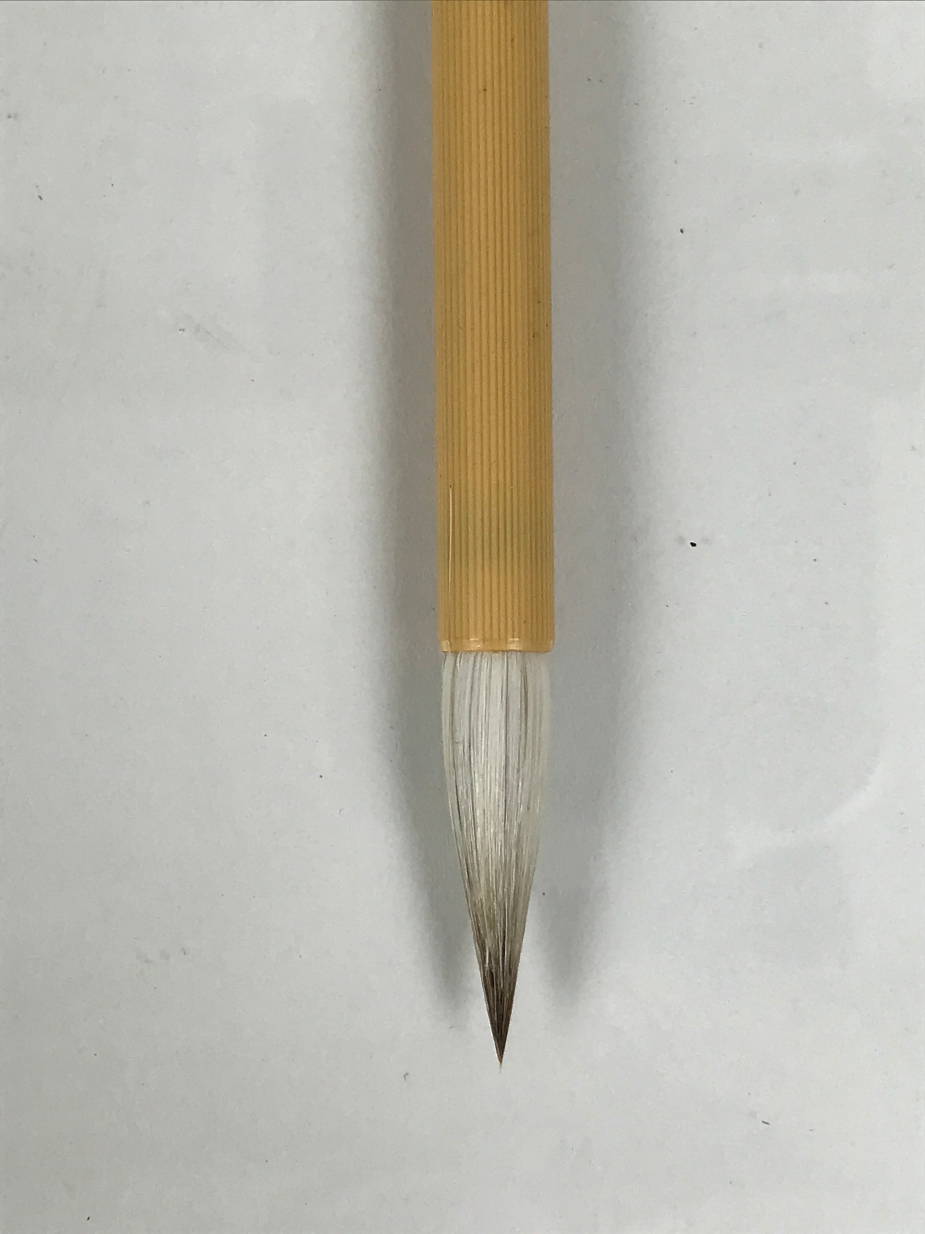 Japanese Calligraphy Brush Vtg Resin Fude Calligraphy Tool Shodo Shuji C41-AD - Calligraphy Tool-chidorivintage.com