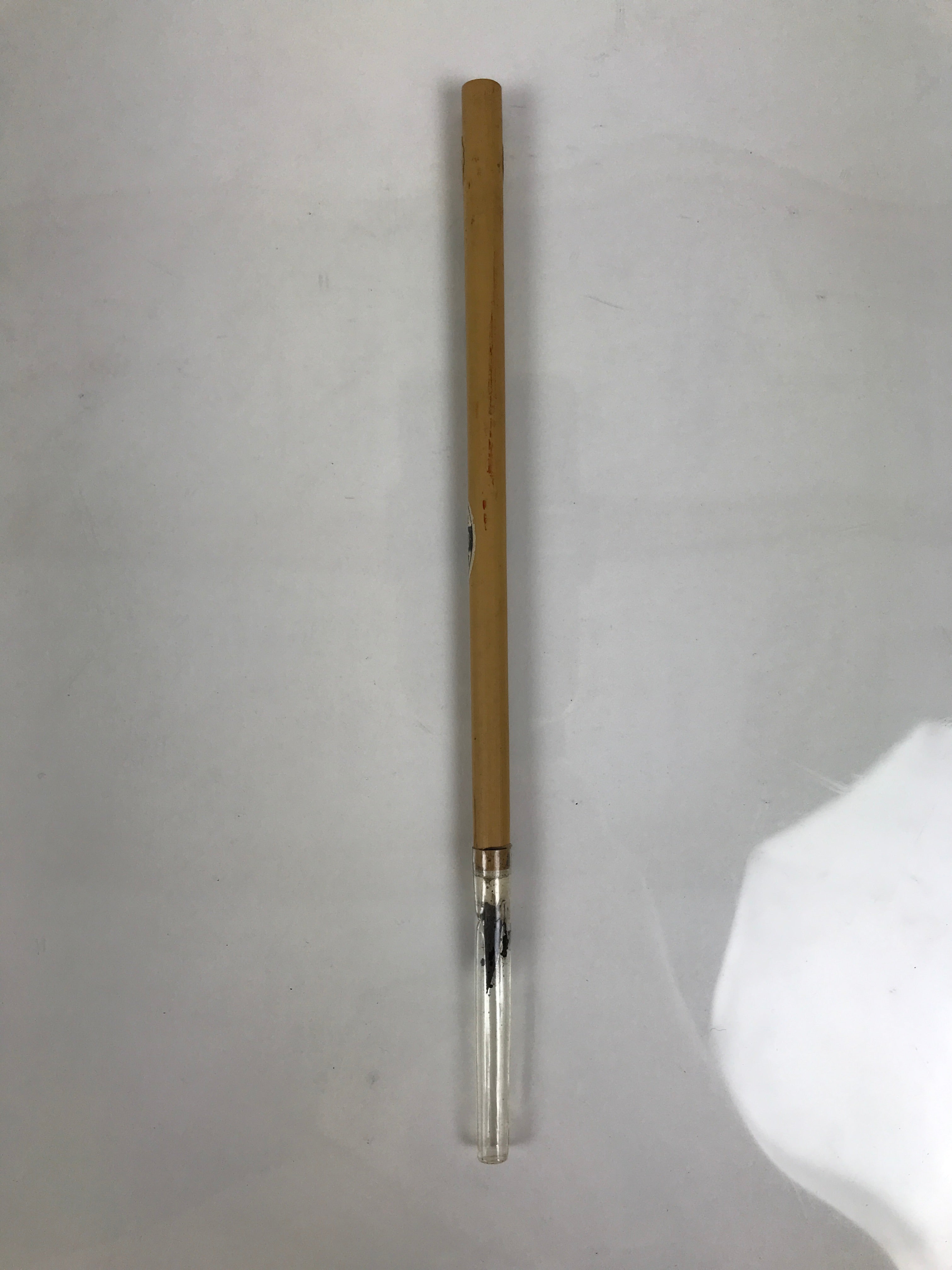Japanese Calligraphy Brush Vtg Bamboo Fude Calligraphy Tool Shodo Shuji C43-AD - Calligraphy Tool-chidorivintage.com
