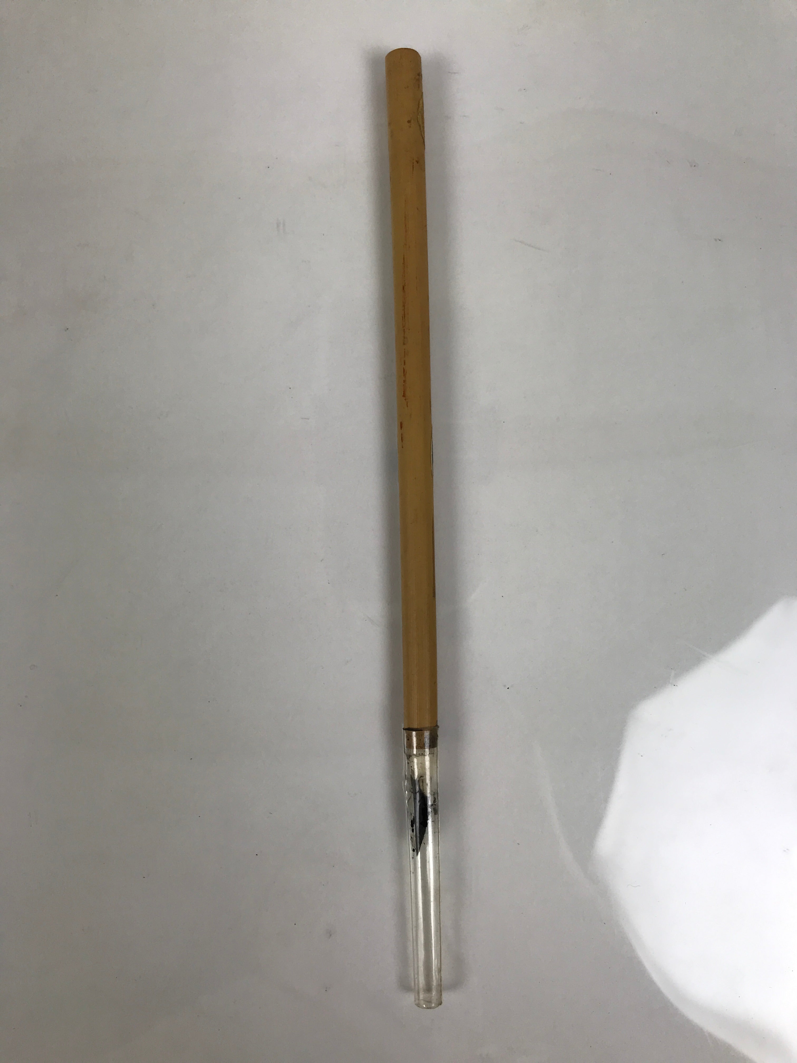 Japanese Calligraphy Brush Vtg Bamboo Fude Calligraphy Tool Shodo Shuji C43-AD - Calligraphy Tool-chidorivintage.com