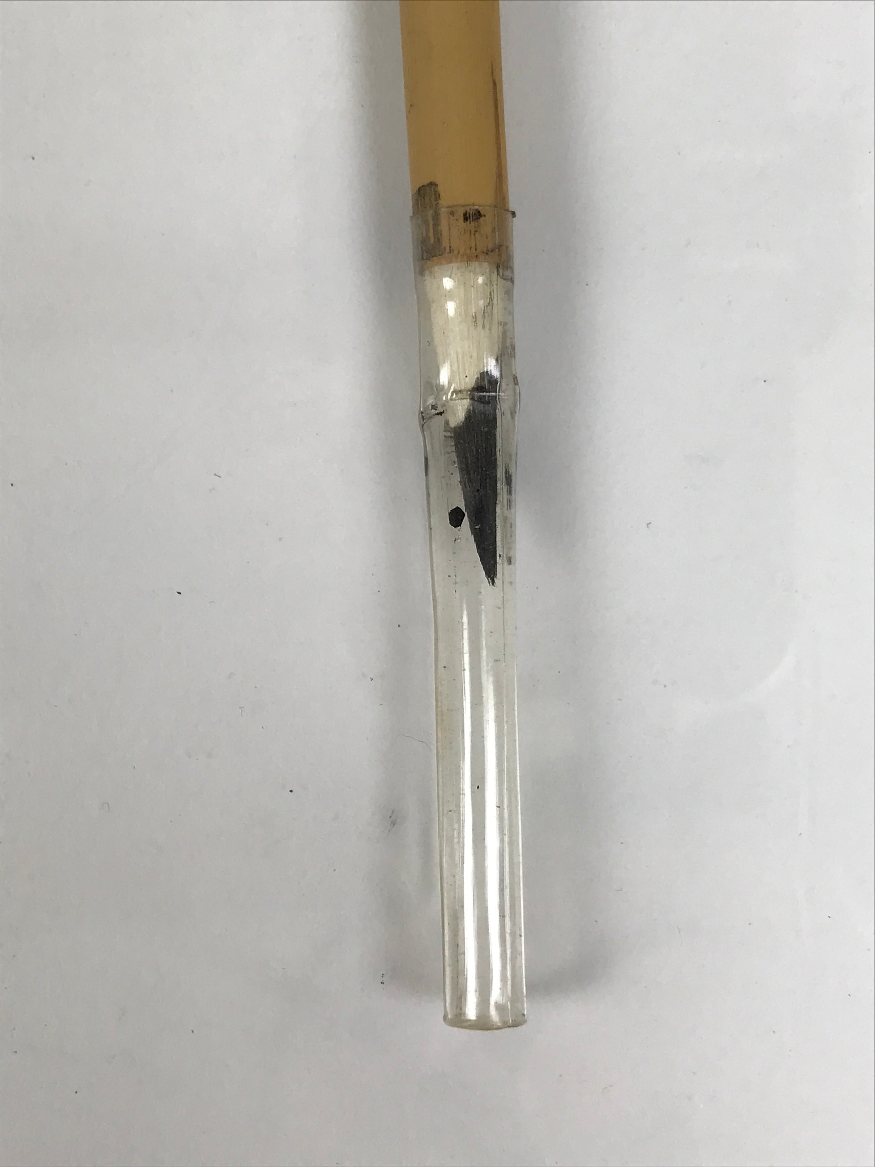 Japanese Calligraphy Brush Vtg Bamboo Fude Calligraphy Tool Shodo Shuji C43-AD - Calligraphy Tool-chidorivintage.com