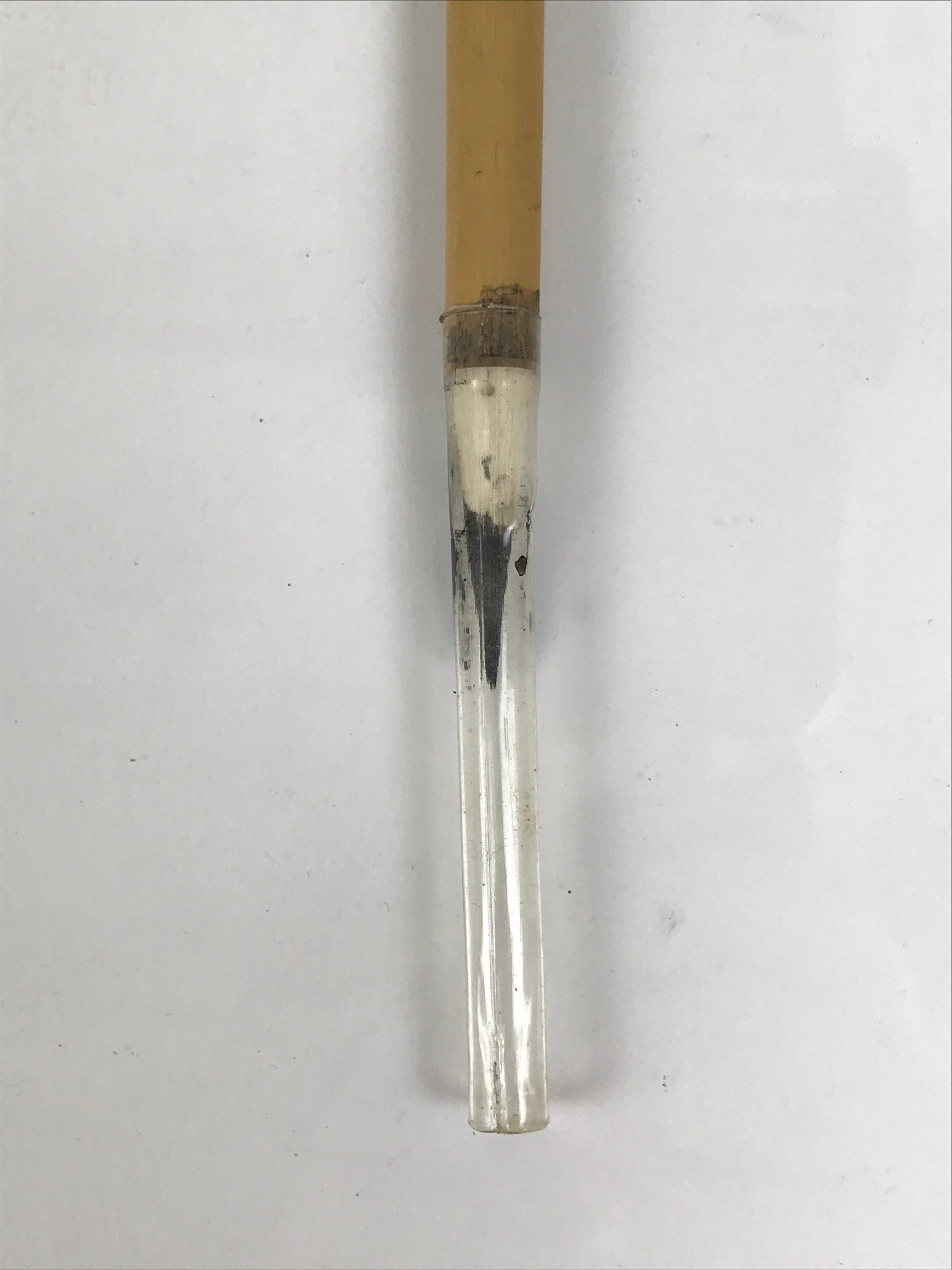 Japanese Calligraphy Brush Vtg Bamboo Fude Calligraphy Tool Shodo Shuji C43-AD - Calligraphy Tool-chidorivintage.com