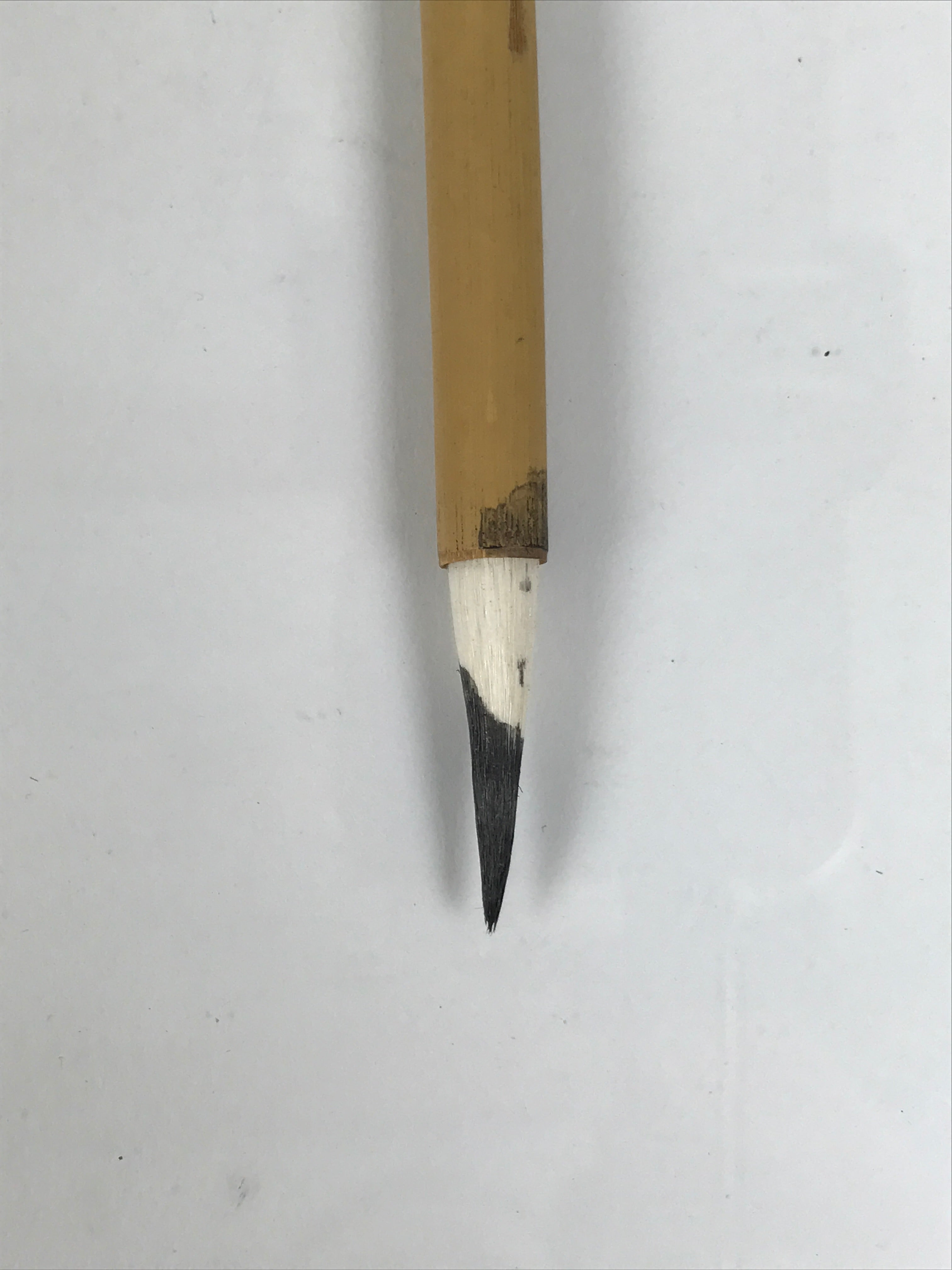 Japanese Calligraphy Brush Vtg Bamboo Fude Calligraphy Tool Shodo Shuji C43-AD - Calligraphy Tool-chidorivintage.com