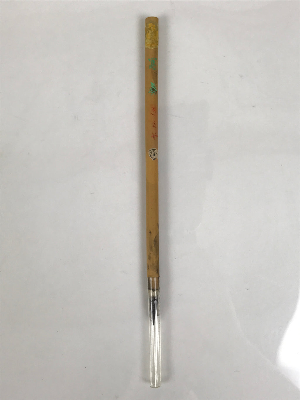 Japanese Calligraphy Brush Vtg Bamboo Fude Calligraphy Tool Shodo Shuji C44-AD - Calligraphy Tool-chidorivintage.com