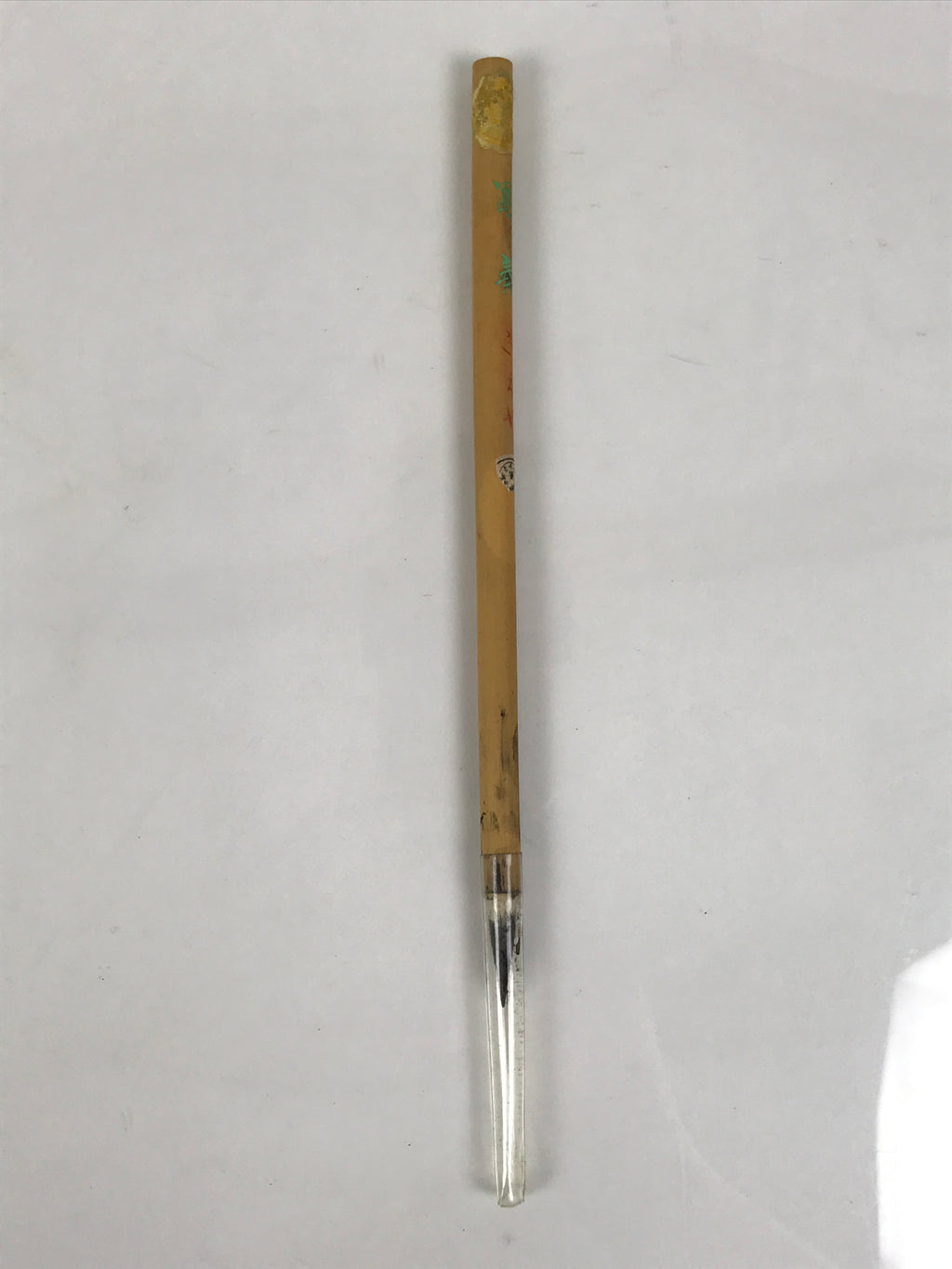 Japanese Calligraphy Brush Vtg Bamboo Fude Calligraphy Tool Shodo Shuji C44-AD - Calligraphy Tool-chidorivintage.com