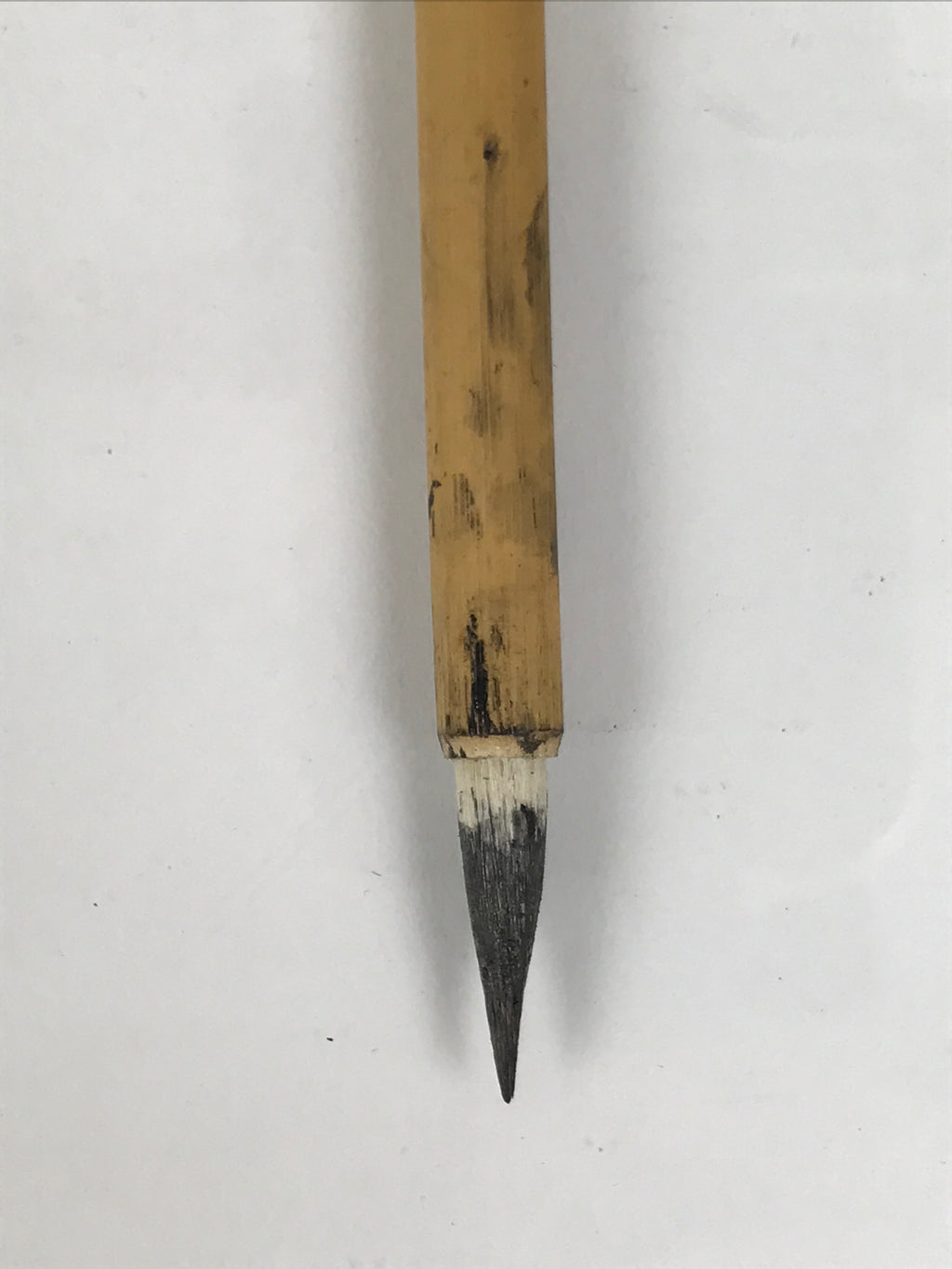 Japanese Calligraphy Brush Vtg Bamboo Fude Calligraphy Tool Shodo Shuji C44-AD - Calligraphy Tool-chidorivintage.com