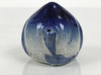 Japanese Calligraphy Water Dropper Suiteki Vtg Ceramic Round Blue White C46-AD - Calligraphy Tool-chidorivintage.com