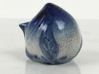 Japanese Calligraphy Water Dropper Suiteki Vtg Ceramic Round Blue White C46-AD - Calligraphy Tool-chidorivintage.com