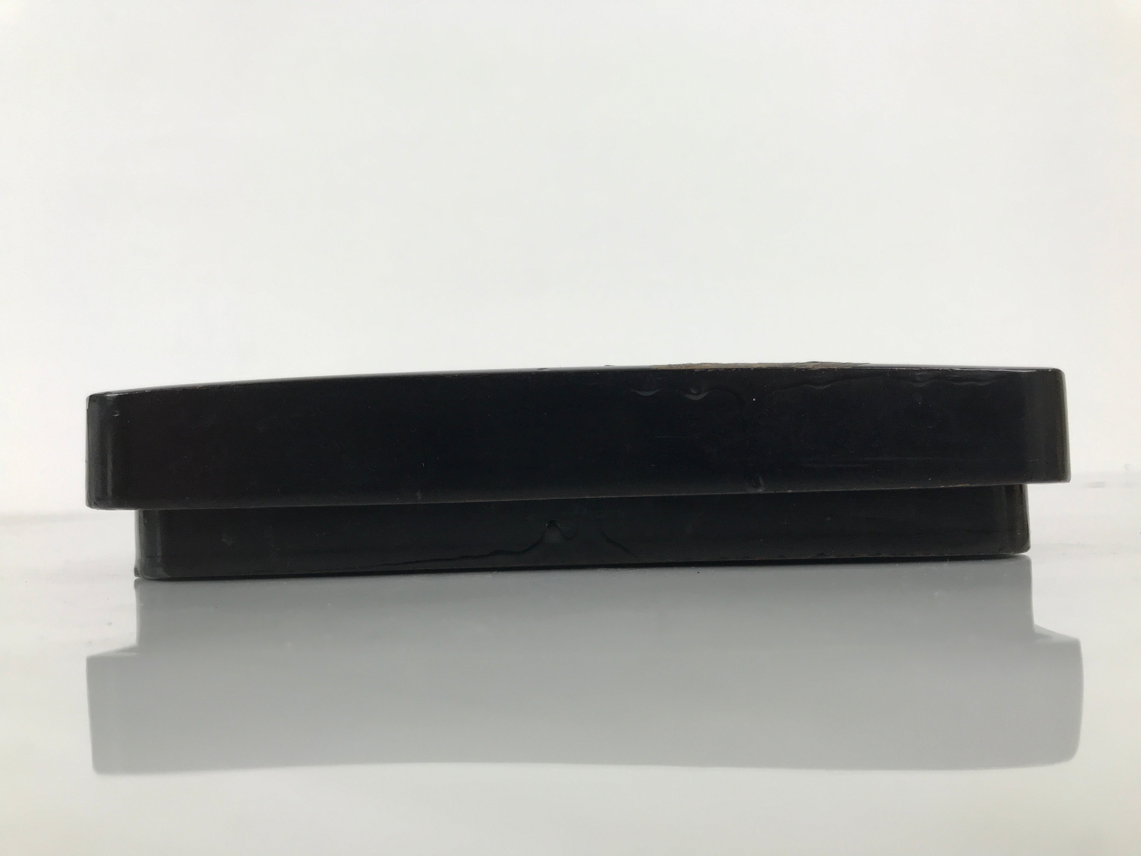 Antique Japanese Lacquer Wooden Calligraphy Tool Box Suzuribako Shodo Shuji C47-AD - Calligraphy Tool-chidorivintage.com