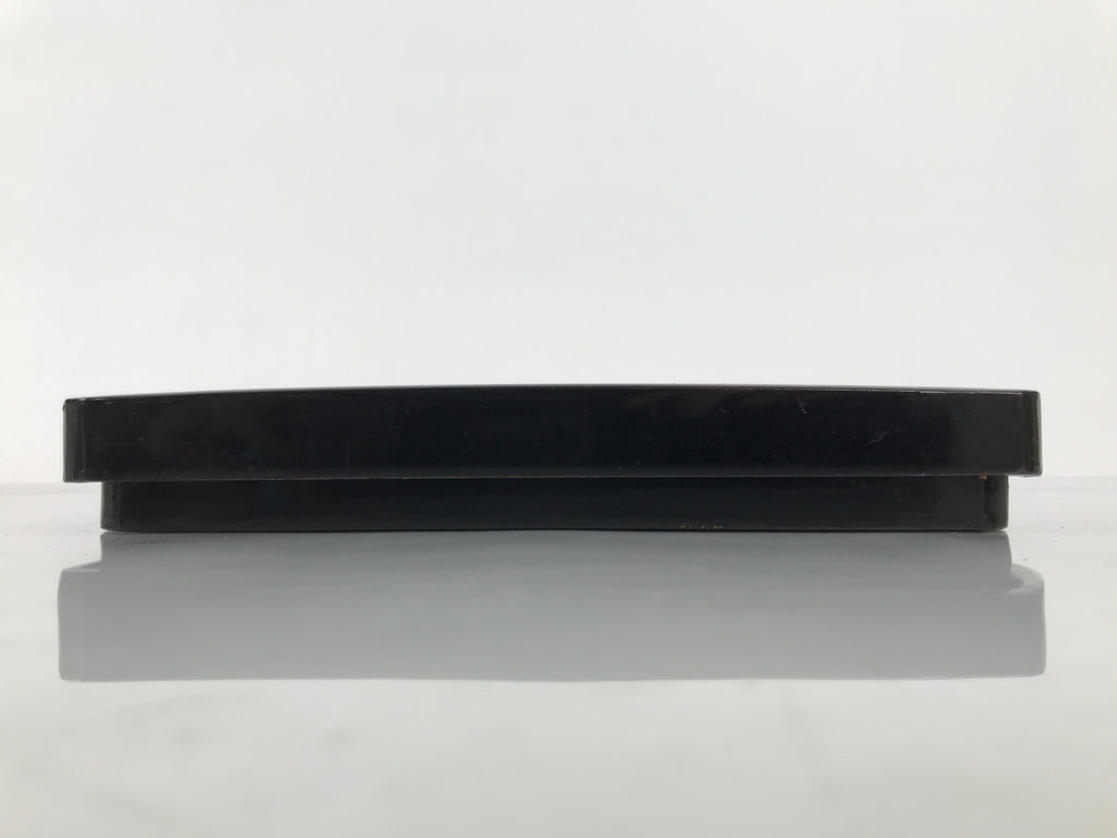 Antique Japanese Lacquer Wooden Calligraphy Tool Box Suzuribako Shodo Shuji C47-AD - Calligraphy Tool-chidorivintage.com