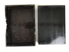Antique Japanese Lacquer Wooden Calligraphy Tool Box Suzuribako Shodo Shuji C48-AD - Calligraphy Tool-chidorivintage.com