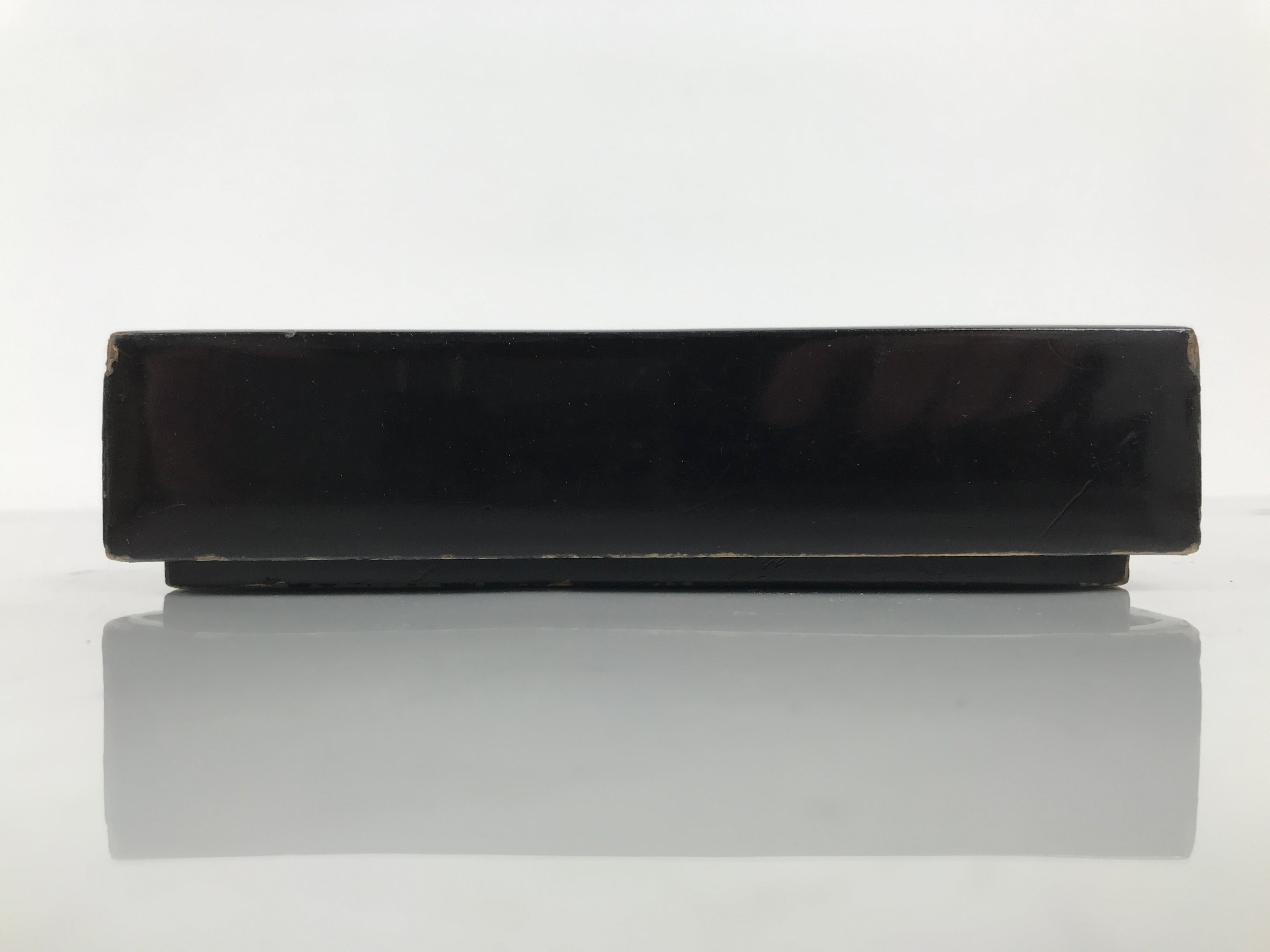 Antique Japanese Lacquer Wooden Calligraphy Tool Box Suzuribako Shodo Shuji C48-AD - Calligraphy Tool-chidorivintage.com