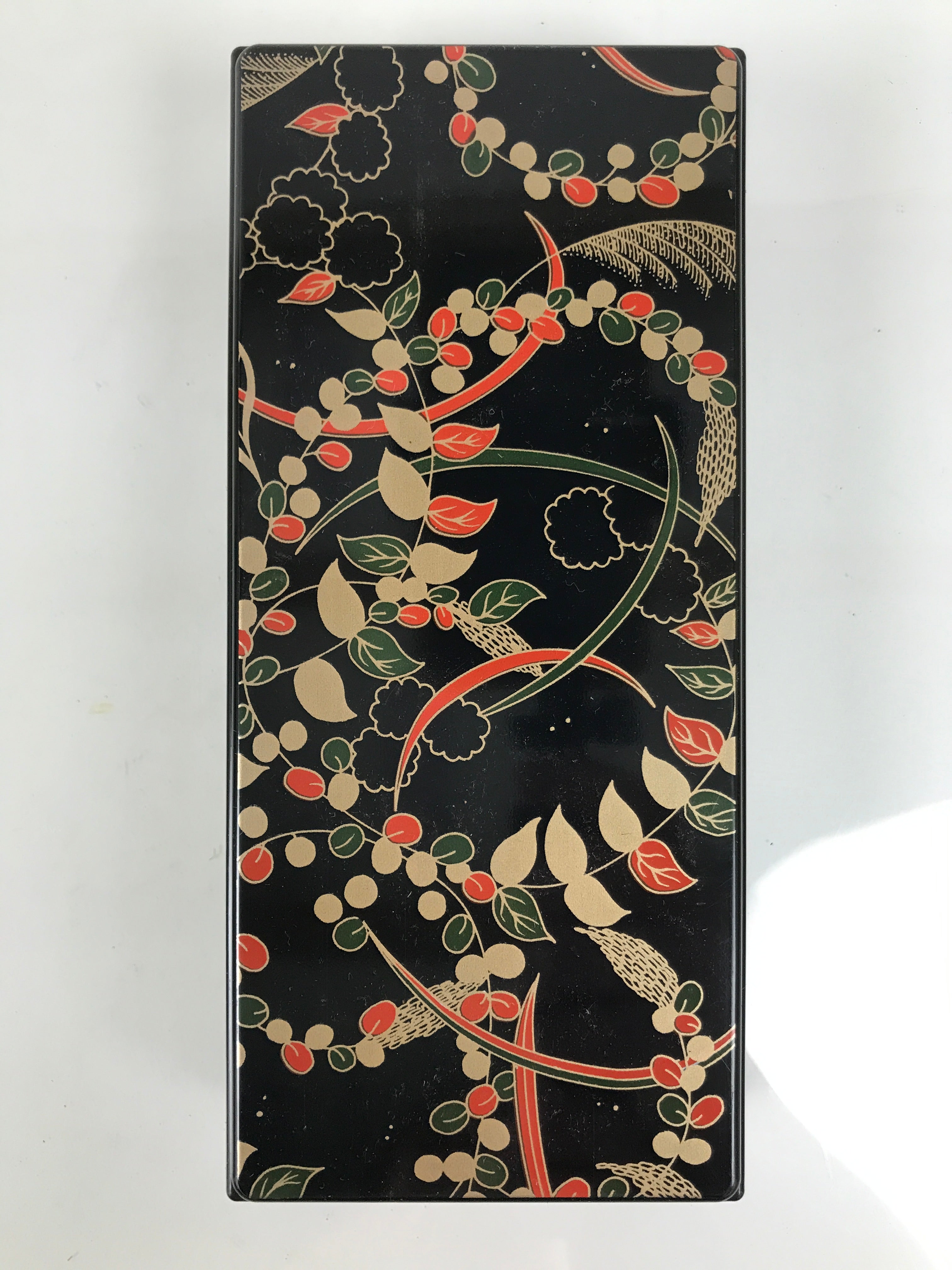 Japanese Calligraphy Set Boxed Vtg Suzuribako Inkstone Ink Stick Brush Black C49-AD - Calligraphy Tool-chidorivintage.com