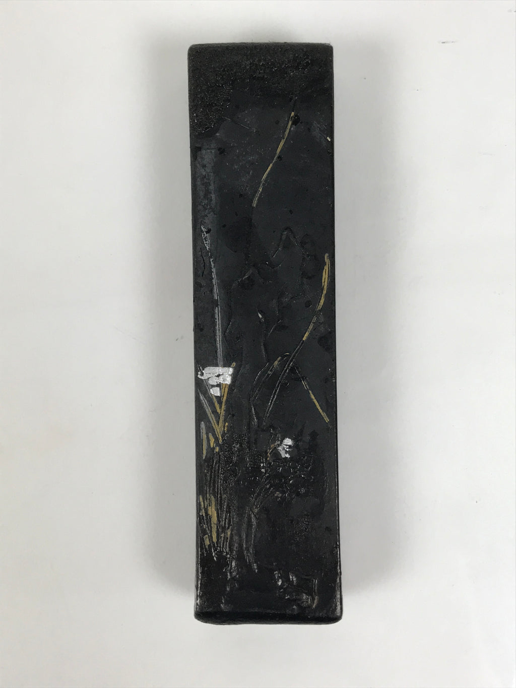 Japanese Sumi Ink Stick Vtg Black Soot Calligraphy Tool Shodo Shuji Kanji C53-AD - Calligraphy Tool-chidorivintage.com