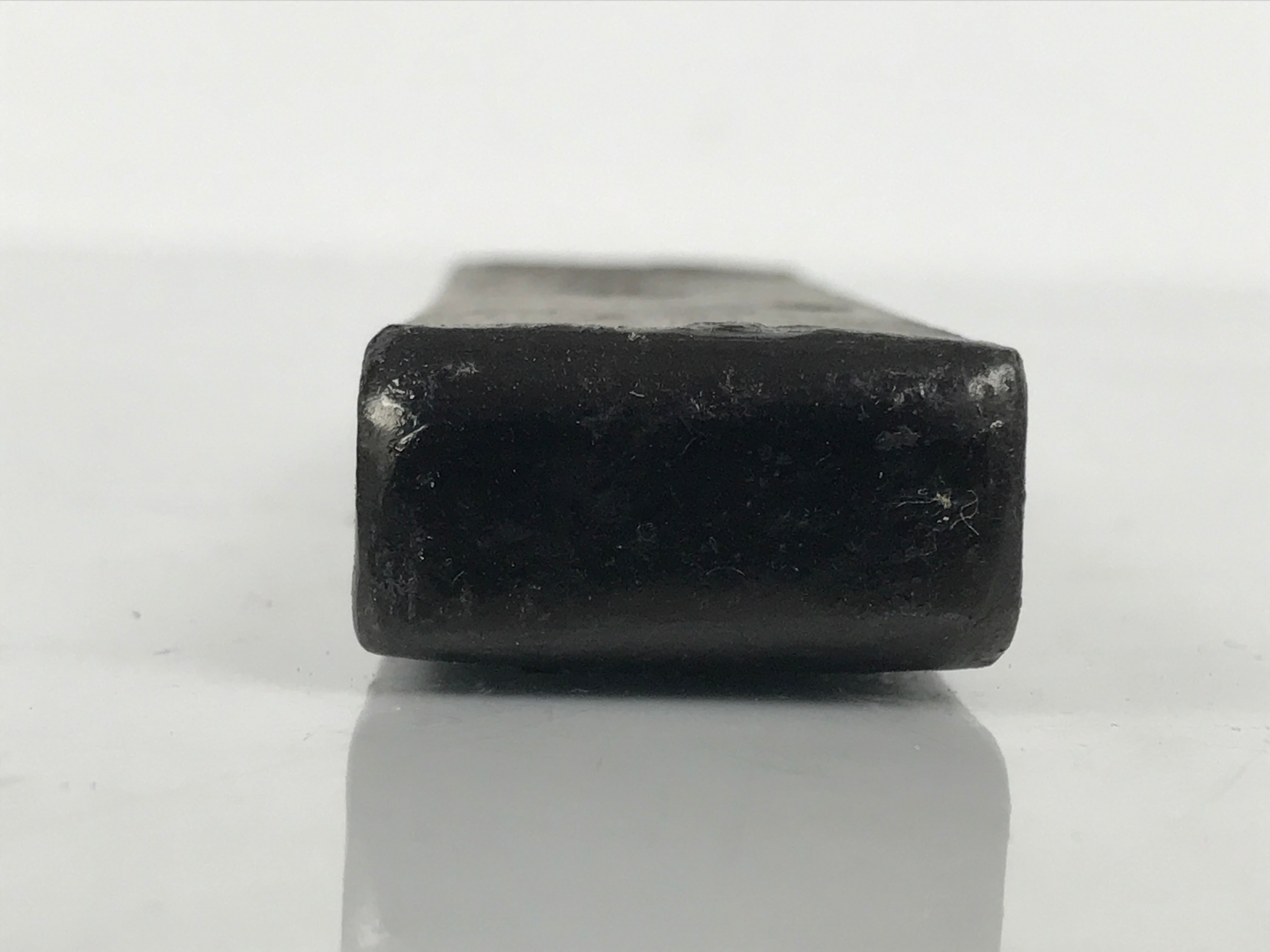 Japanese Ink Stick For Calligraphy with Golden Inscription