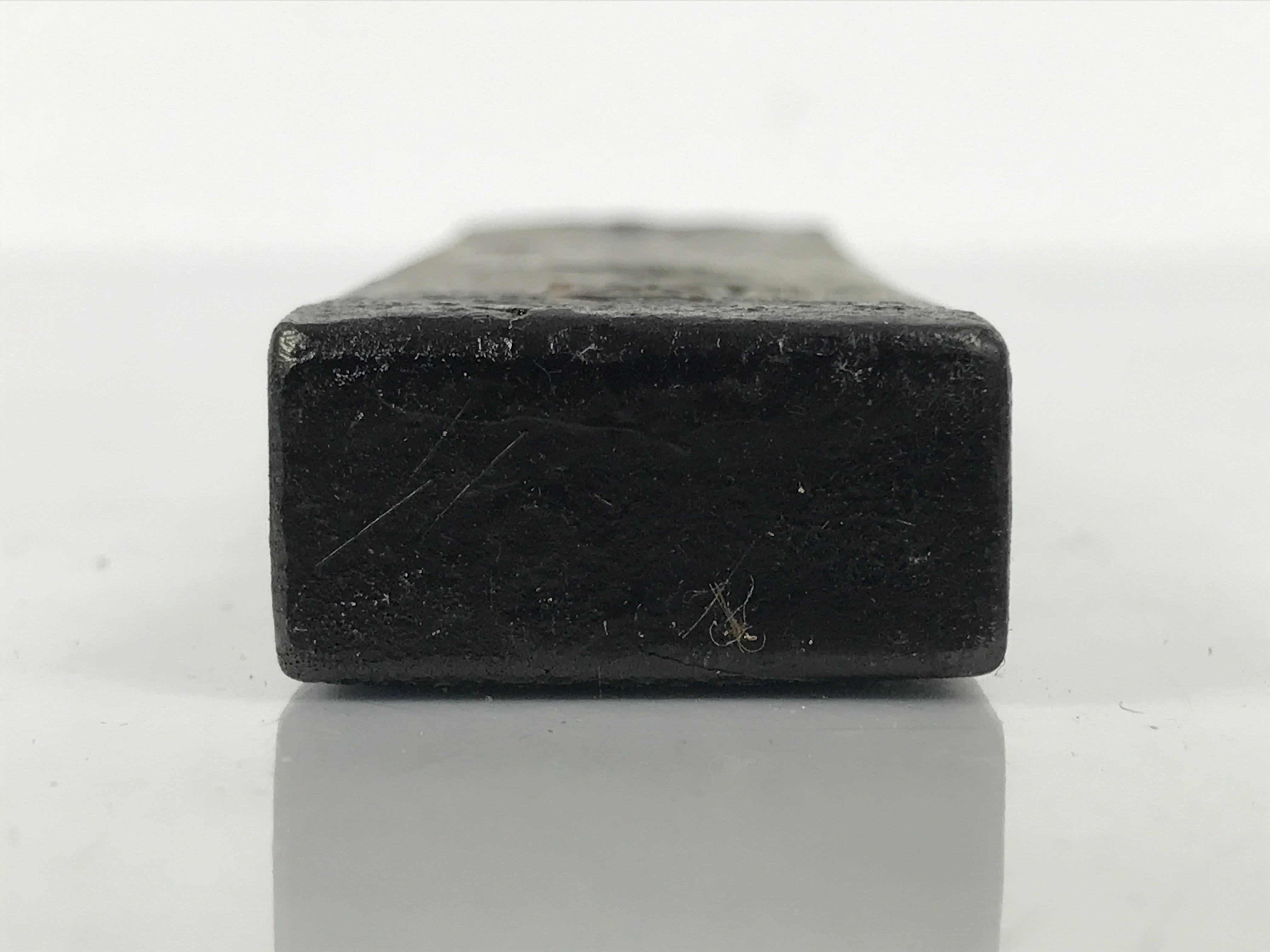 Japanese Ink Stick For Calligraphy with Golden Inscription