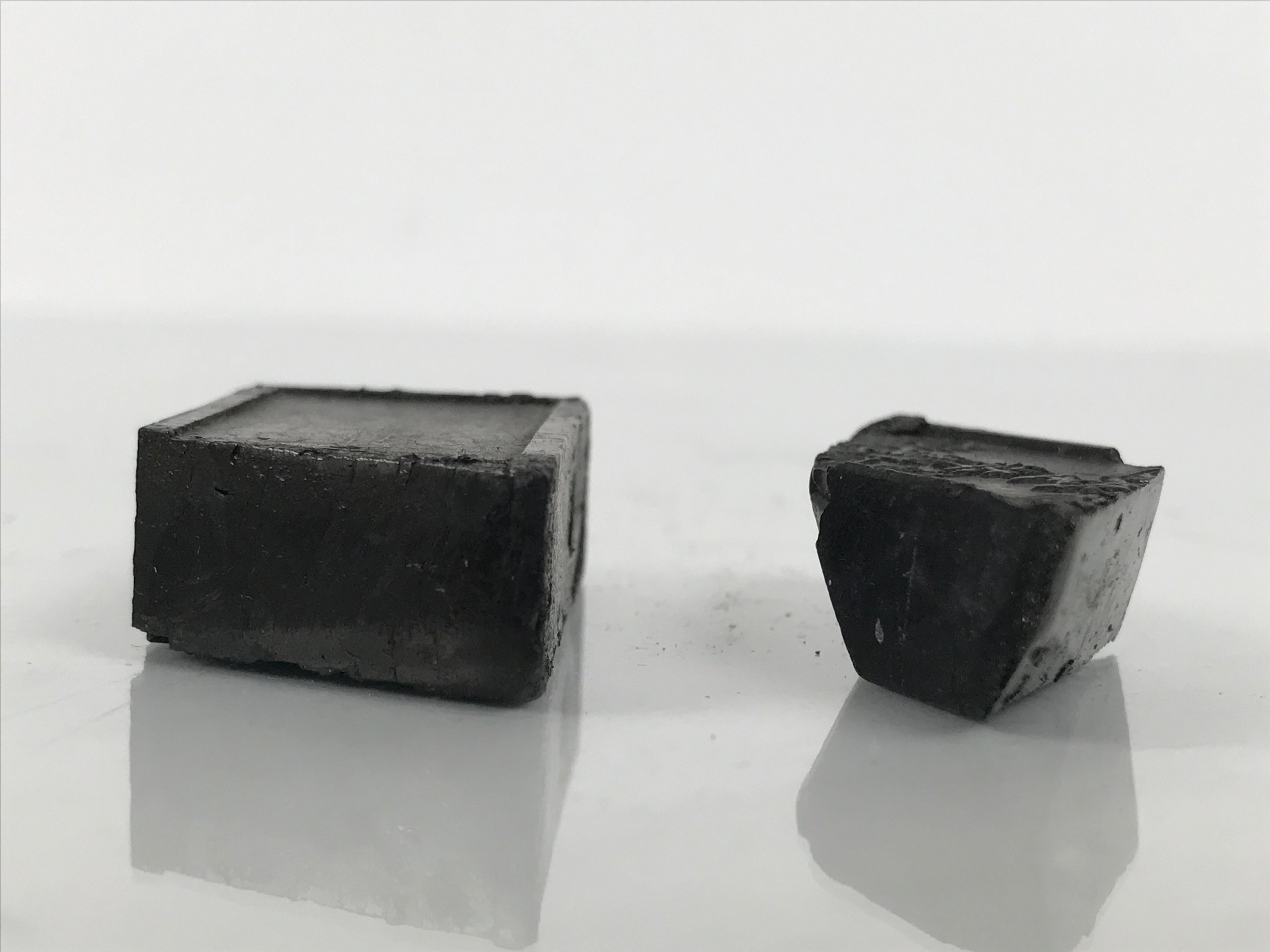 Japanese Sumi Ink Stick Vtg Black Soot Calligraphy Tool Shodo Shuji Kanji C57-AD - Calligraphy Tool-chidorivintage.com